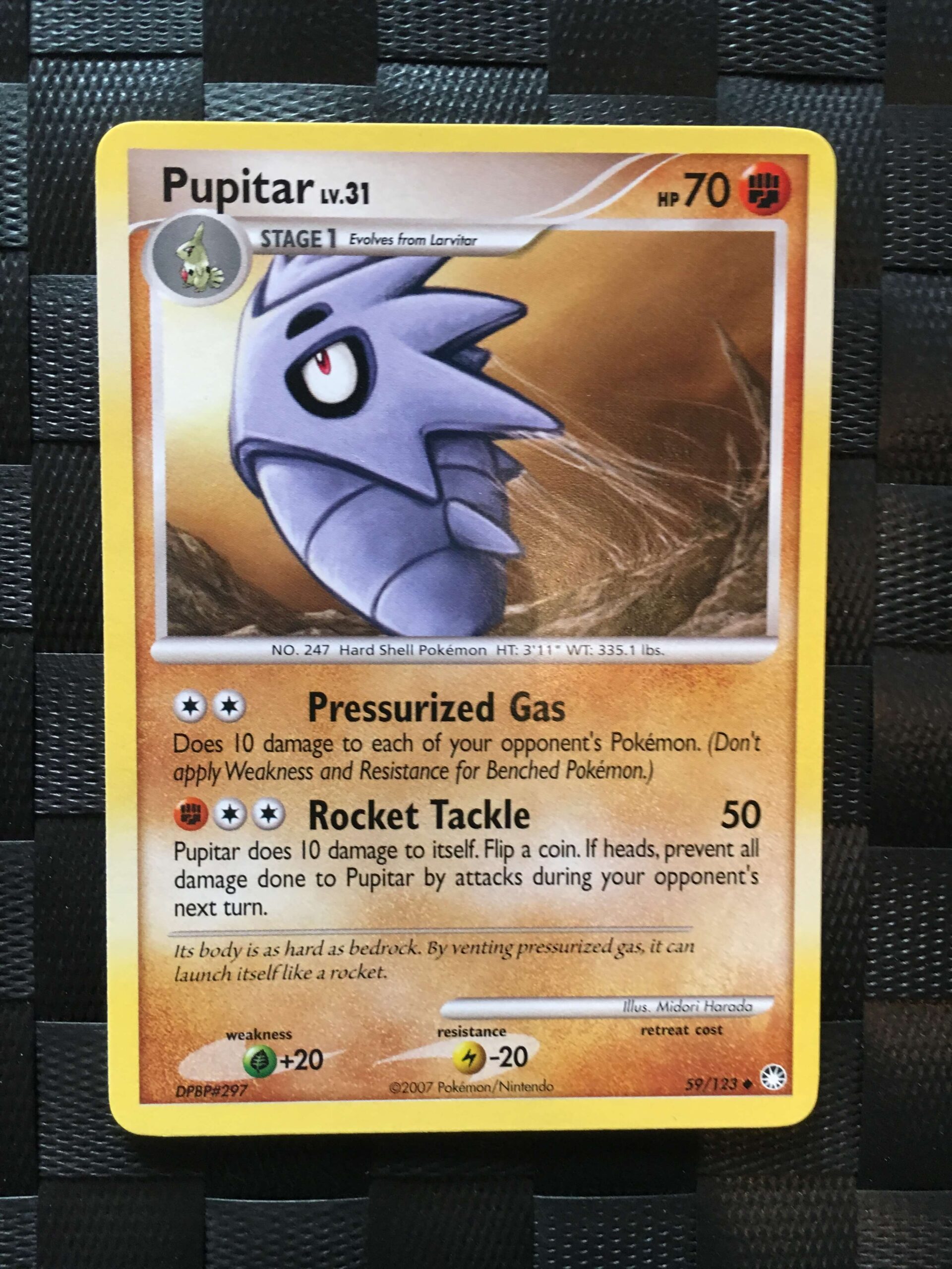 Pupitar Uncommon Diamond & Pearl: Mysterious Treasures