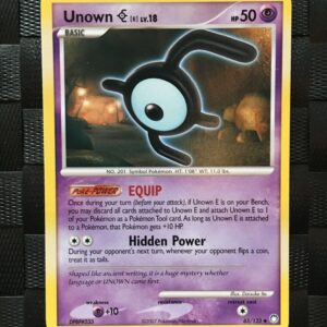 Unown E Uncommon Diamond & Pearl: Mysterious Treasures