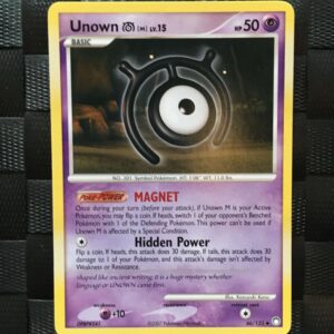 Unown M Uncommon Diamond & Pearl: Mysterious Treasures