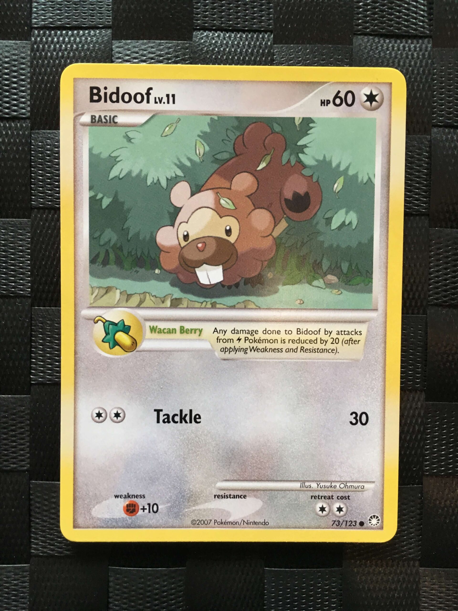 Bidoof Common Diamond & Pearl: Mysterious Treasures Bidoof Common Diamond & Pearl: Mysterious Treasures