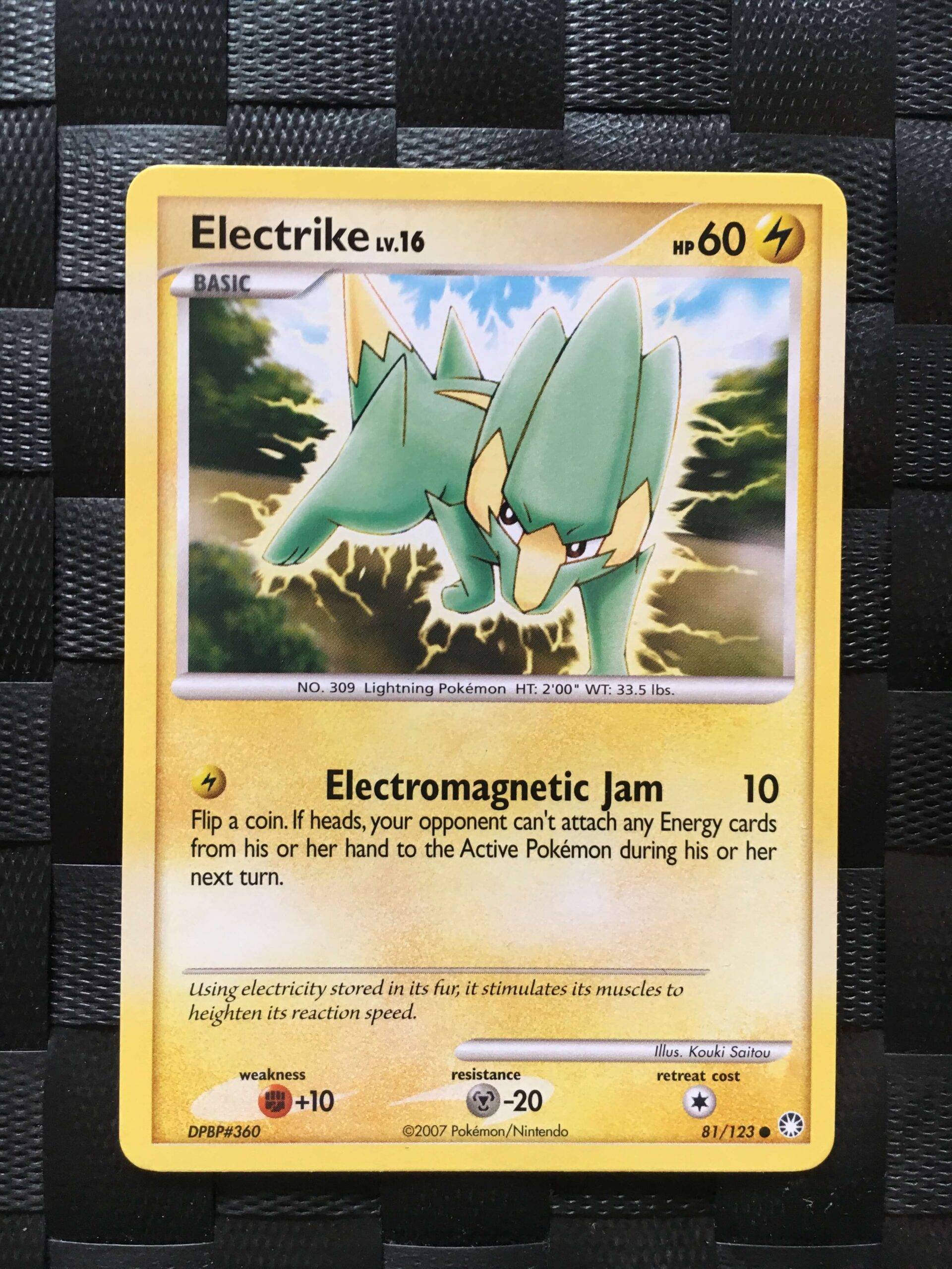 Electrike Common Diamond & Pearl: Mysterious Treasures Electrike Common Diamond & Pearl: Mysterious Treasures