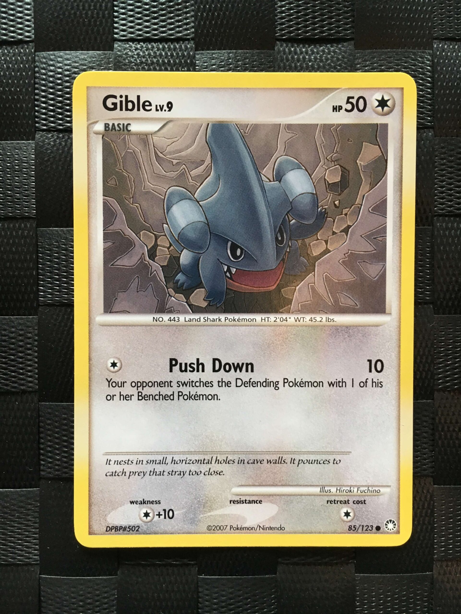 Gible Common Diamond & Pearl: Mysterious Treasures
