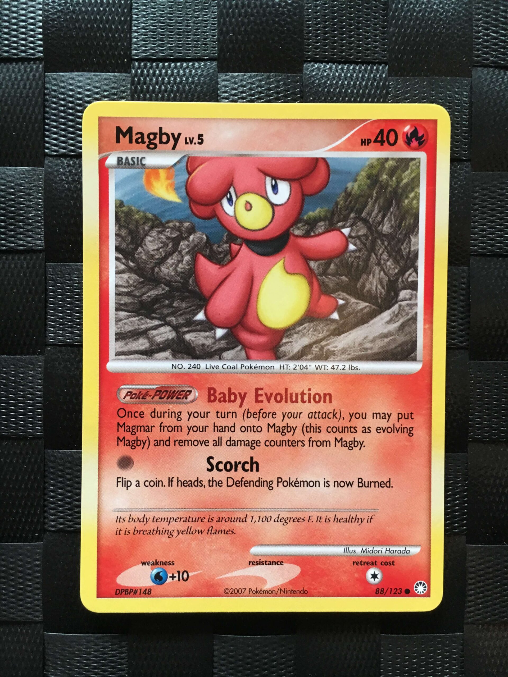 Magby Common Diamond & Pearl: Mysterious Treasures