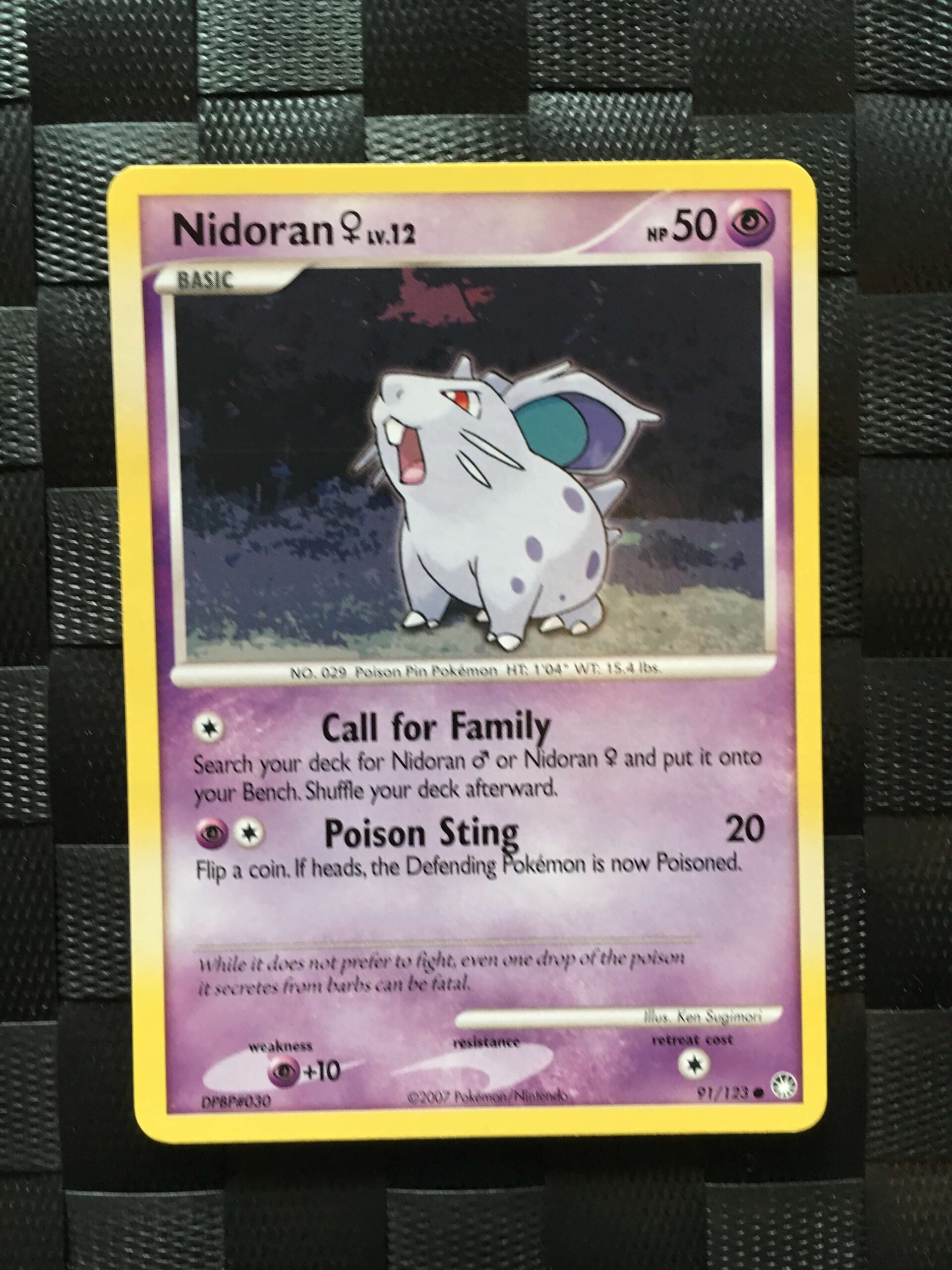 Nidoran Common Diamond & Pearl: Mysterious Treasures Nidoran Common Diamond & Pearl: Mysterious Treasures