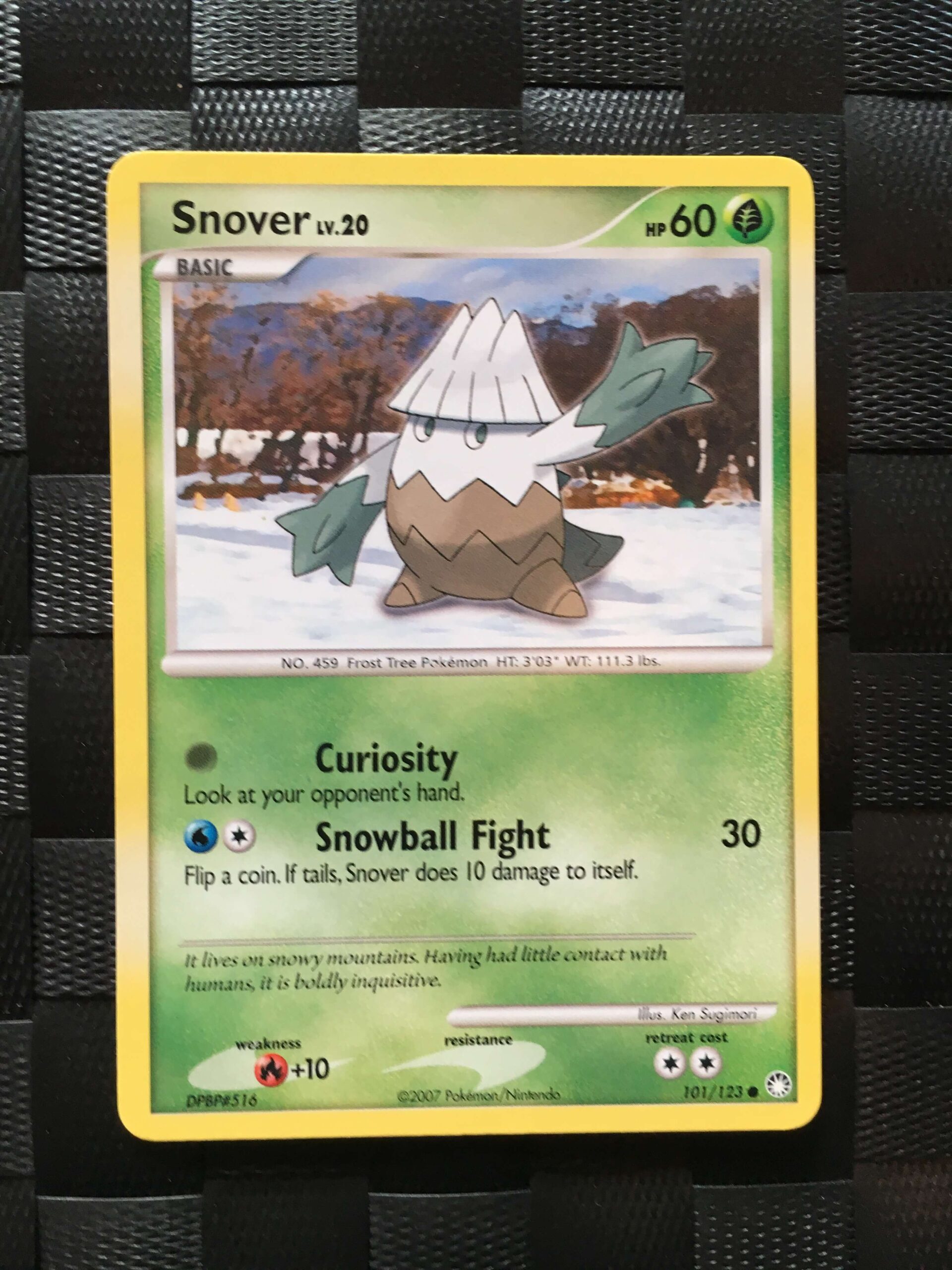Snover Common Diamond & Pearl: Mysterious Treasures Snover Common Diamond & Pearl: Mysterious Treasures