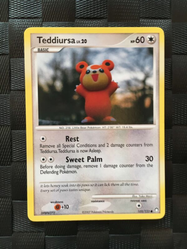 Teddiursa Common Diamond & Pearl: Mysterious Treasures