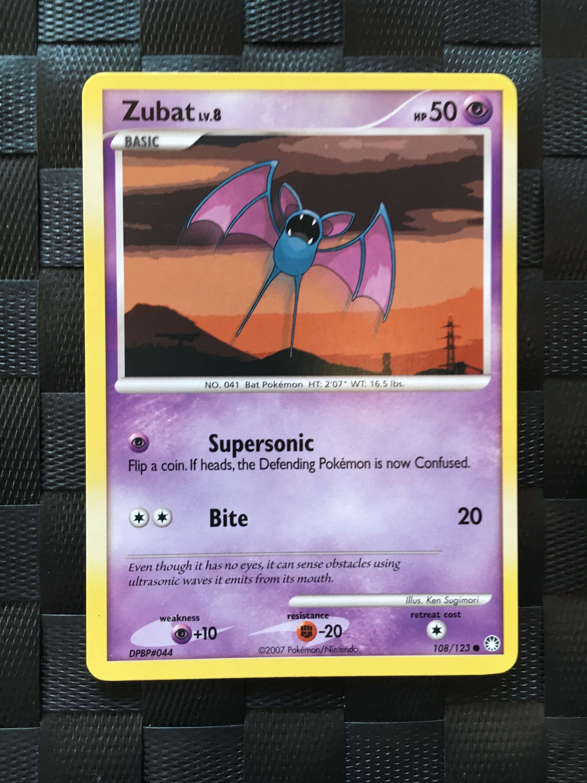 Zubat Common Diamond & Pearl: Mysterious Treasures
