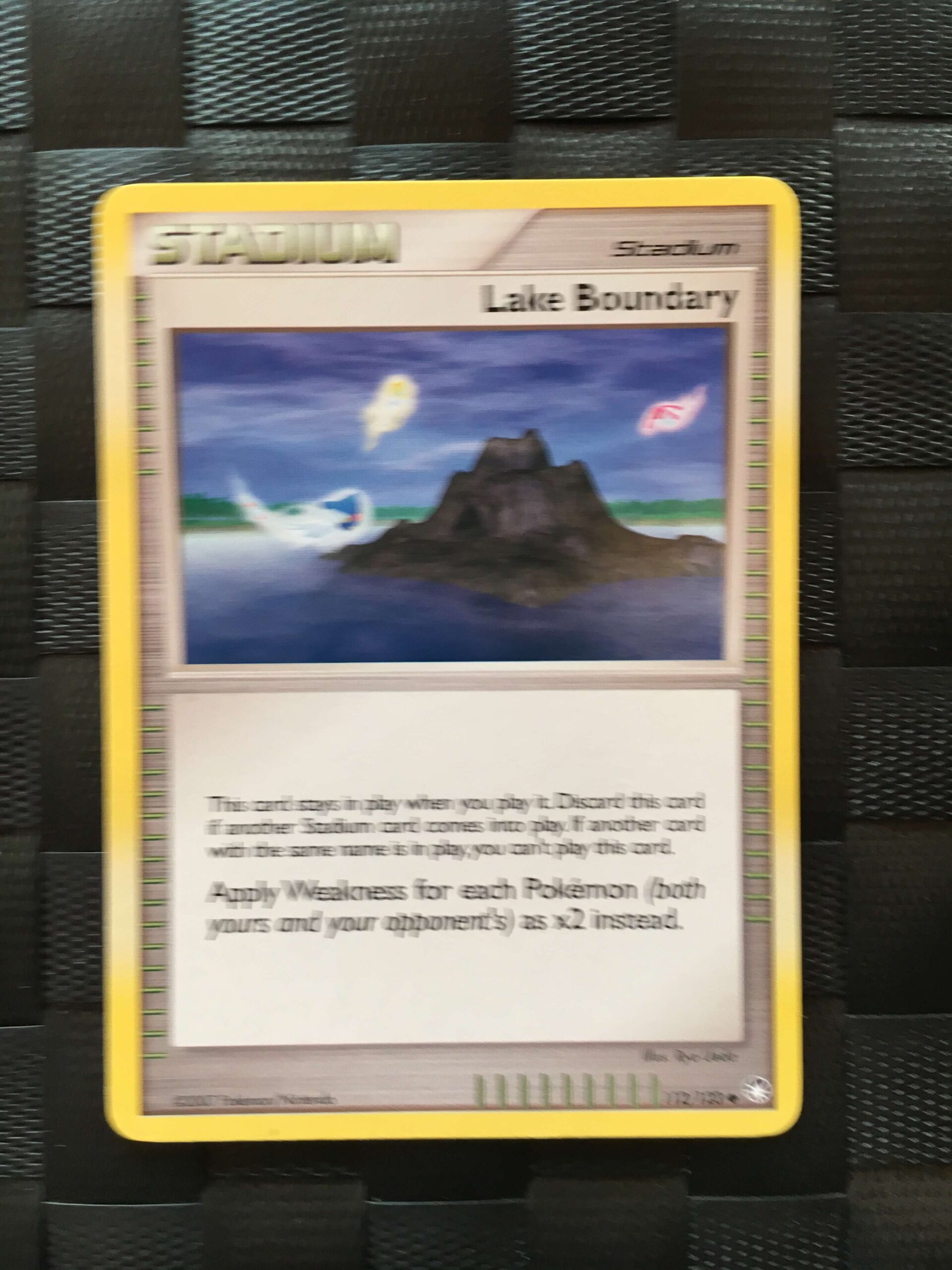 Lake Boundary Uncommon Trainer Diamond & Pearl: Mysterious Treasures Lake Boundary Uncommon Trainer Diamond & Pearl: Mysterious Treasures