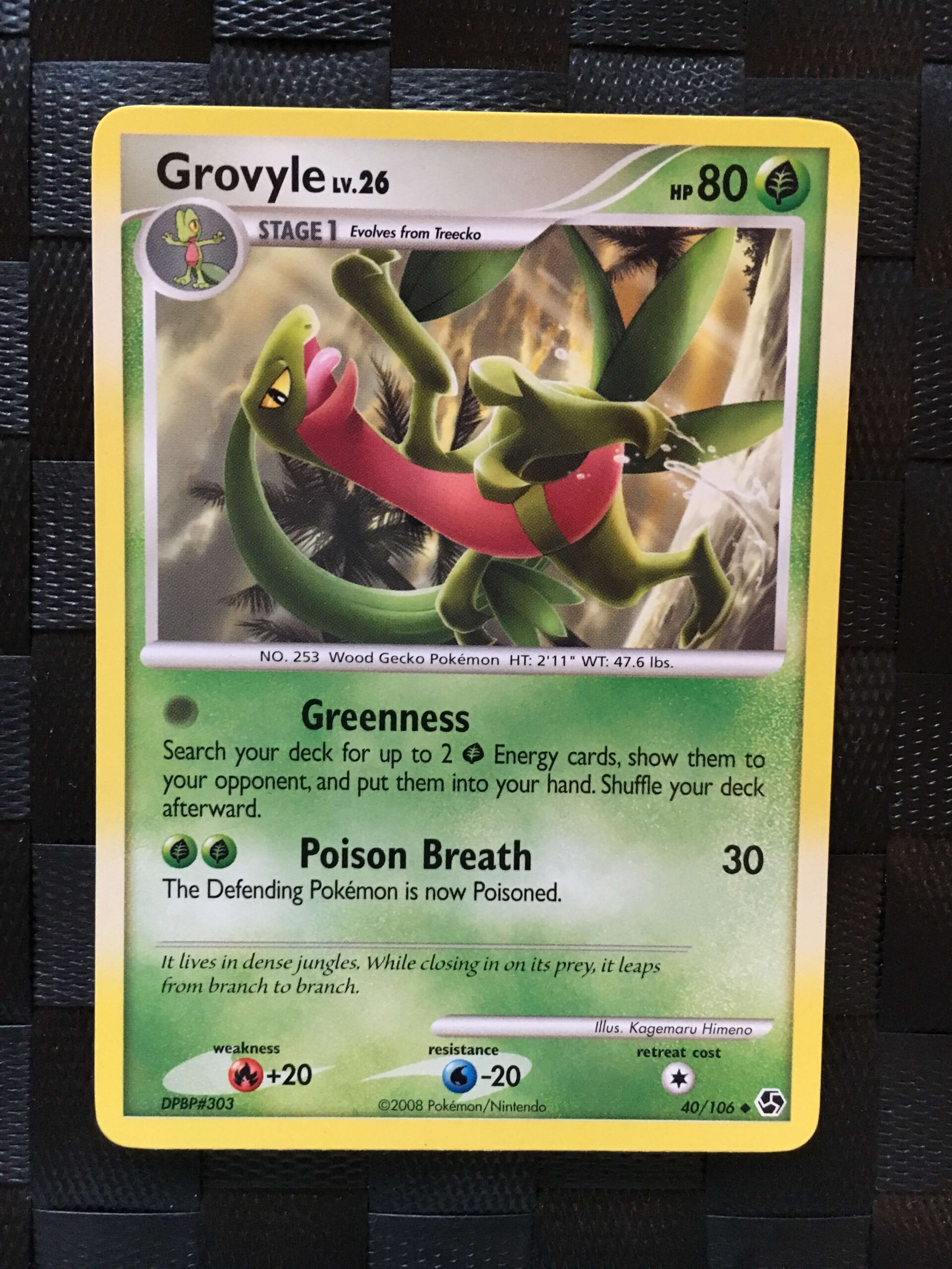Grovyle Uncommon Diamond & Pearl: Great Encounters Grovyle Uncommon Diamond & Pearl: Great Encounters