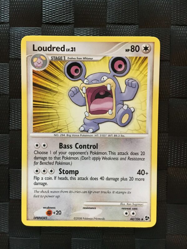 Loudred Uncommon Diamond & Pearl: Great Encounters