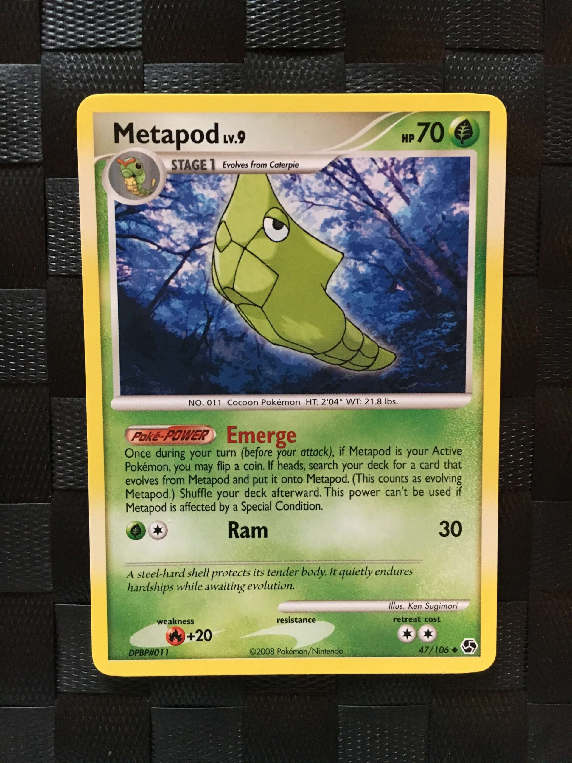 Metapod Uncommon Diamond & Pearl: Great Encounters Metapod Uncommon Diamond & Pearl: Great Encounters