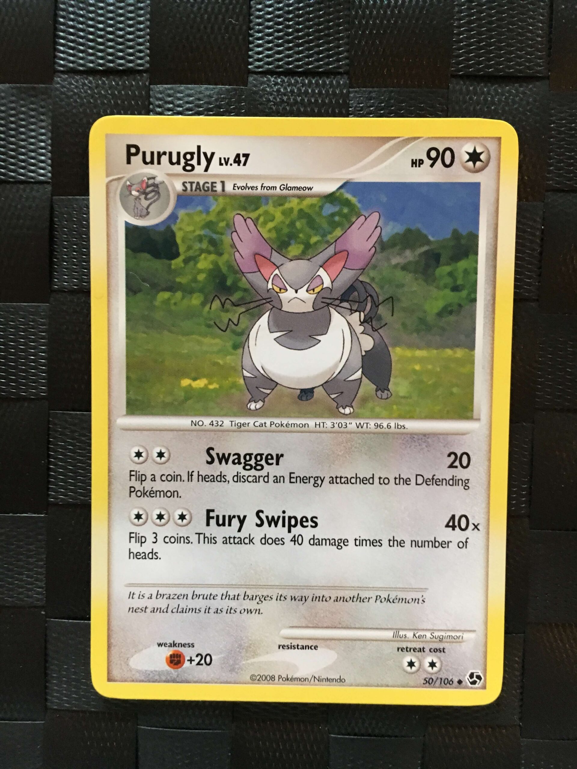 Purugly Uncommon Diamond & Pearl: Great Encounters Purugly Uncommon Diamond & Pearl: Great Encounters