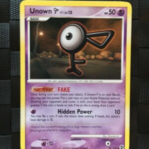 Unown F Uncommon Diamond & Pearl: Great Encounters