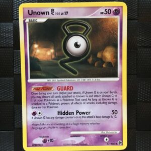 Unown G Uncommon Diamond & Pearl: Great Encounters