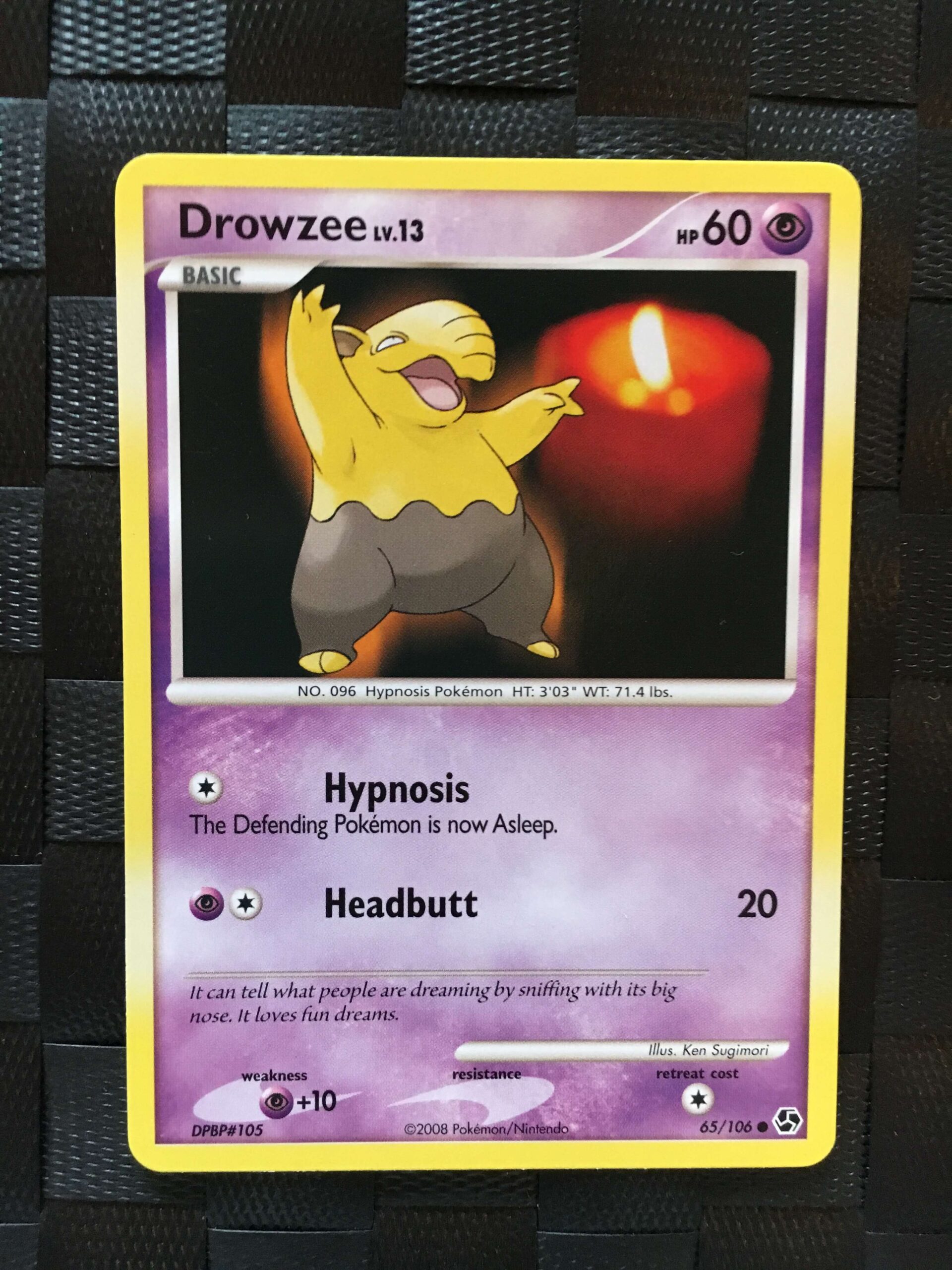 Drowzee Common Diamond & Pearl: Great Encounters Drowzee Common Diamond & Pearl: Great Encounters