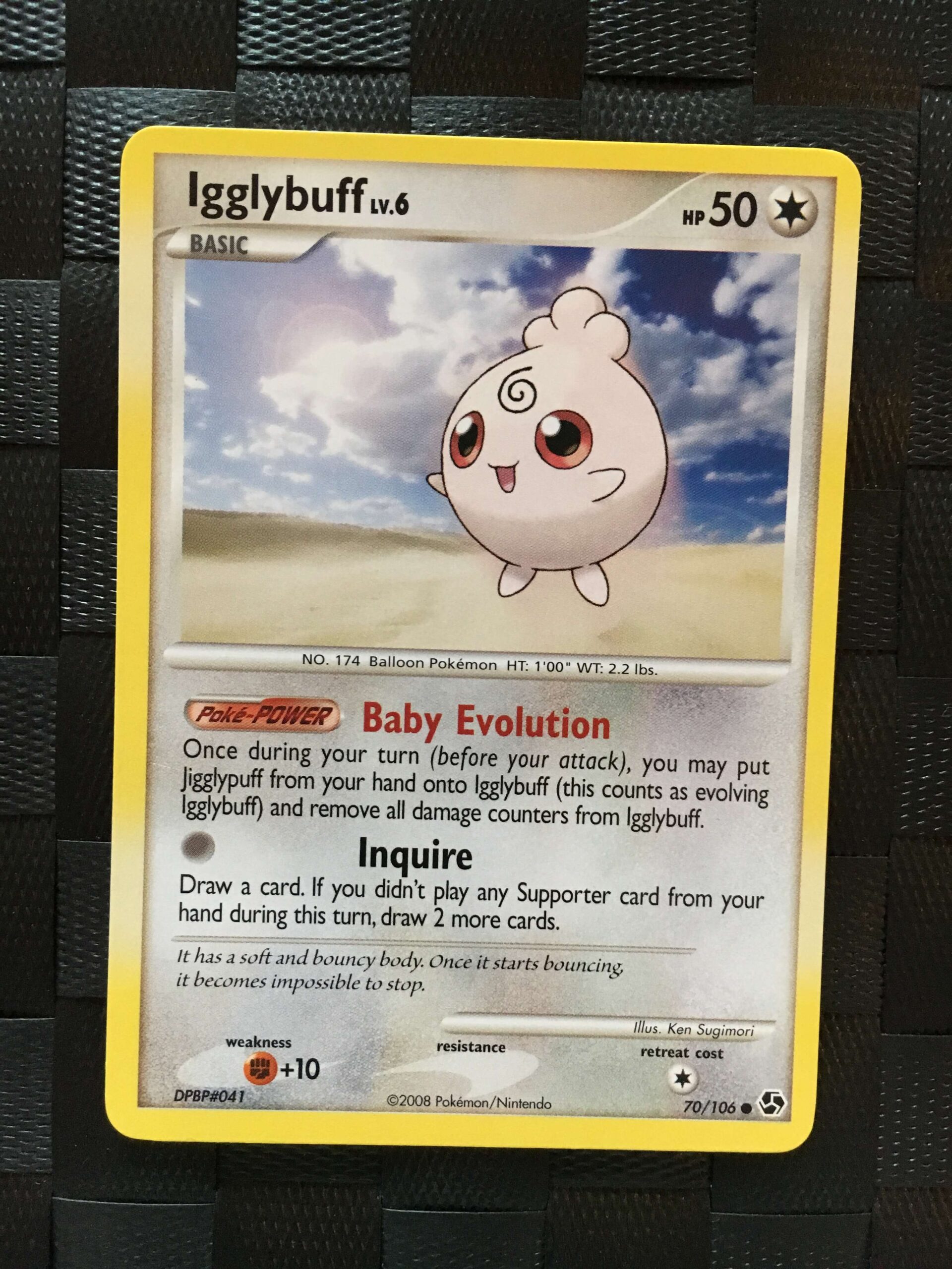 Igglybuff Common Diamond & Pearl: Great Encounters