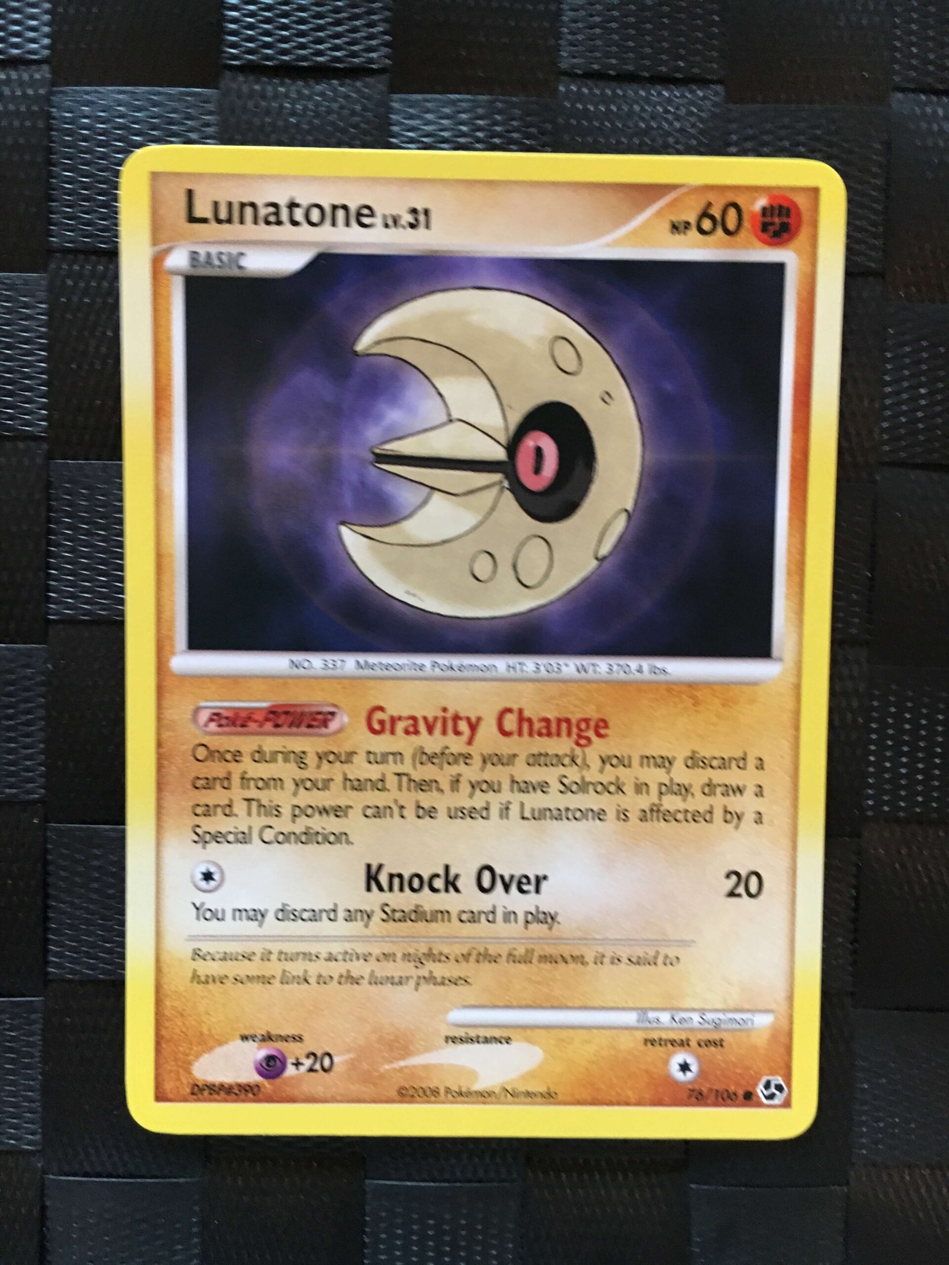 Lunatone Common Diamond & Pearl: Great Encounters
