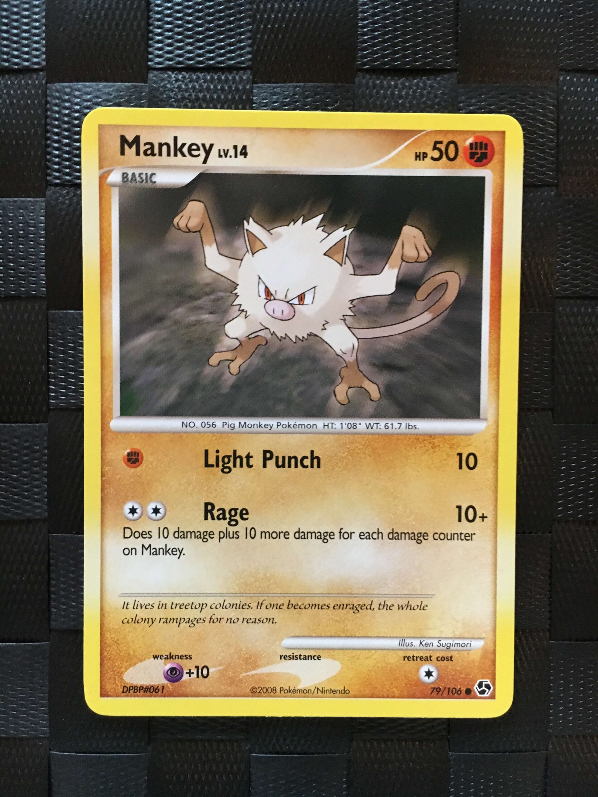 Mankey Common Diamond & Pearl: Great Encounters