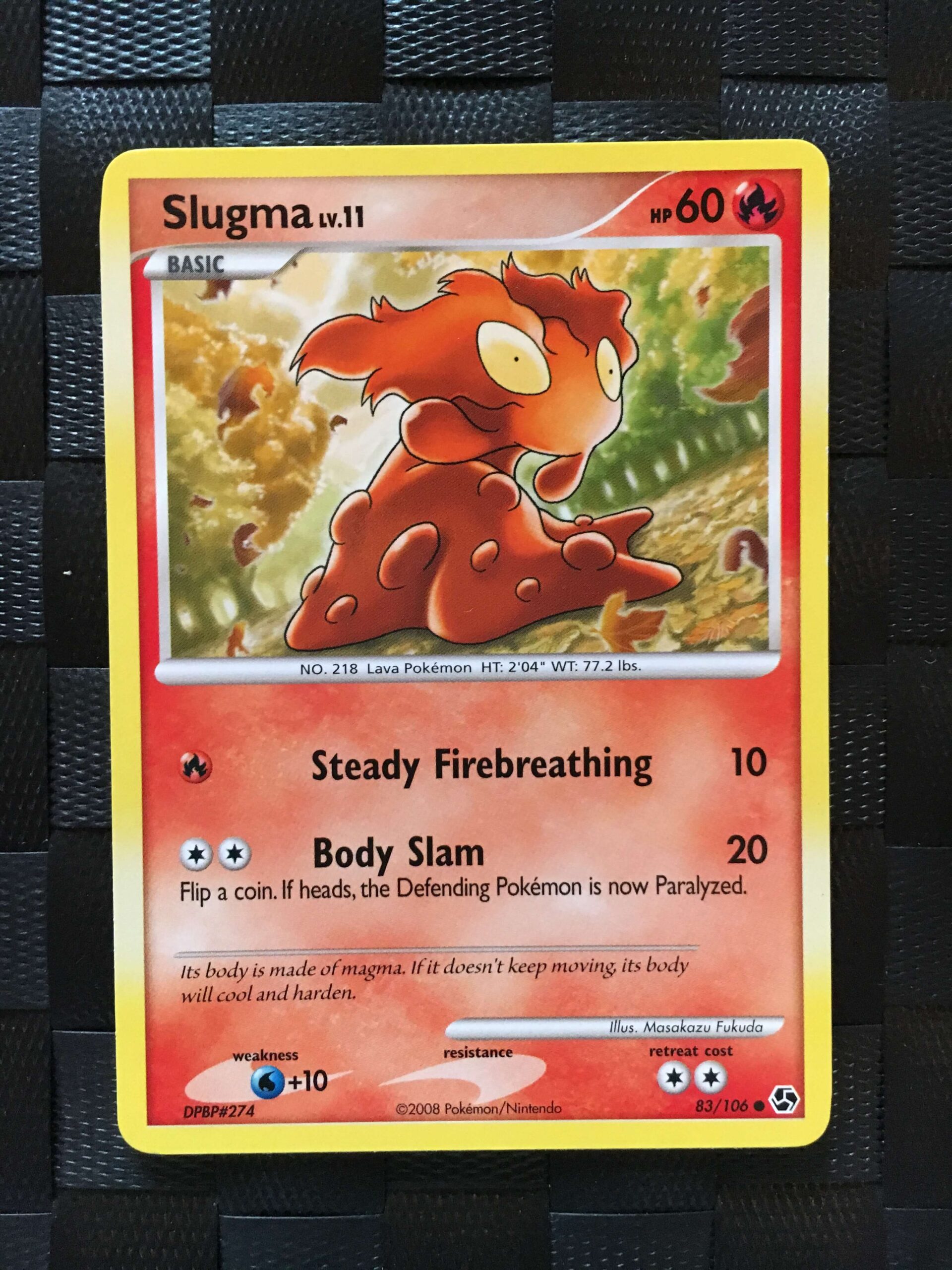 Slugma Common Diamond & Pearl: Great Encounters Slugma Common Diamond & Pearl: Great Encounters