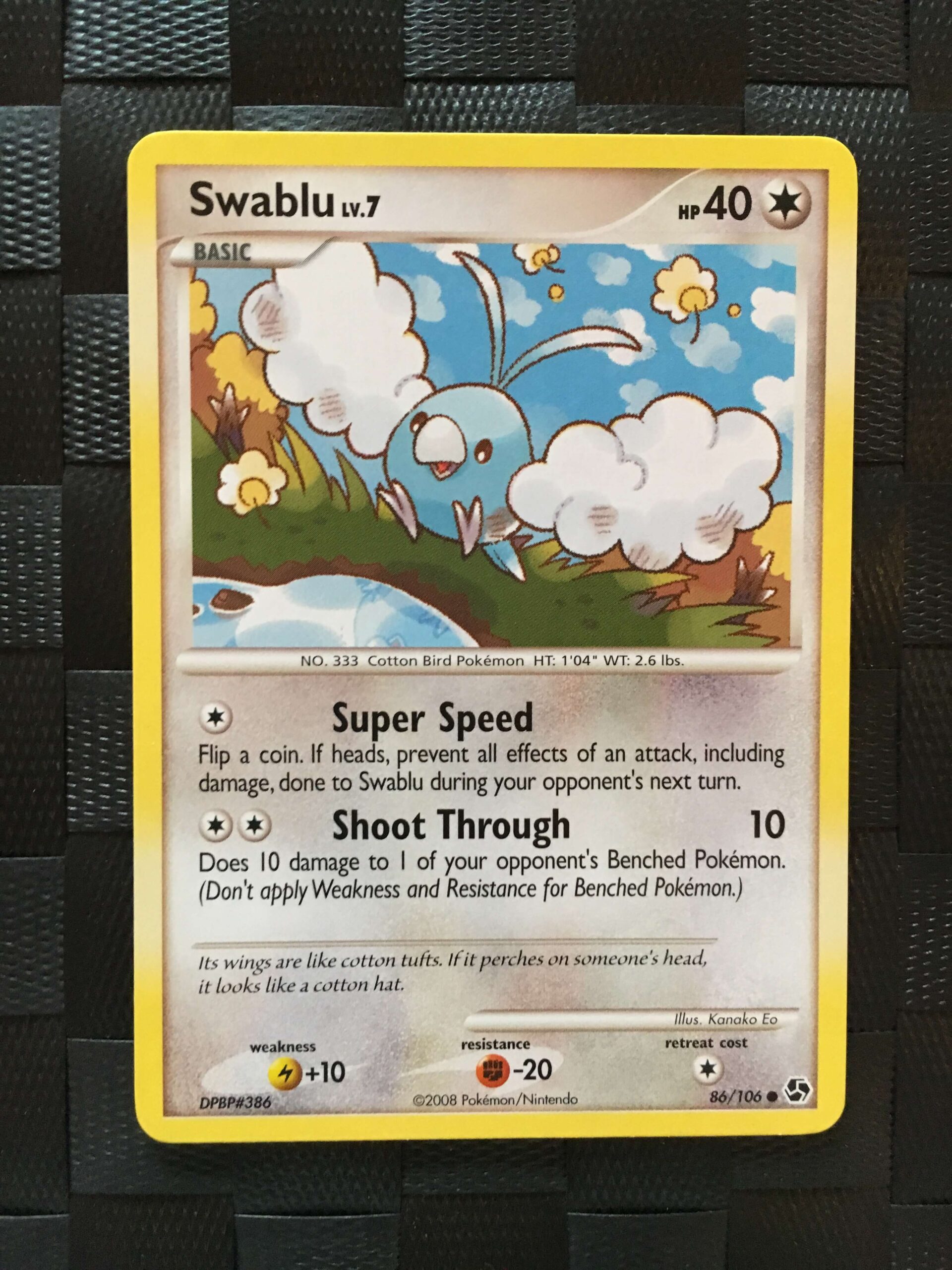 Swablu Common Diamond & Pearl: Great Encounters