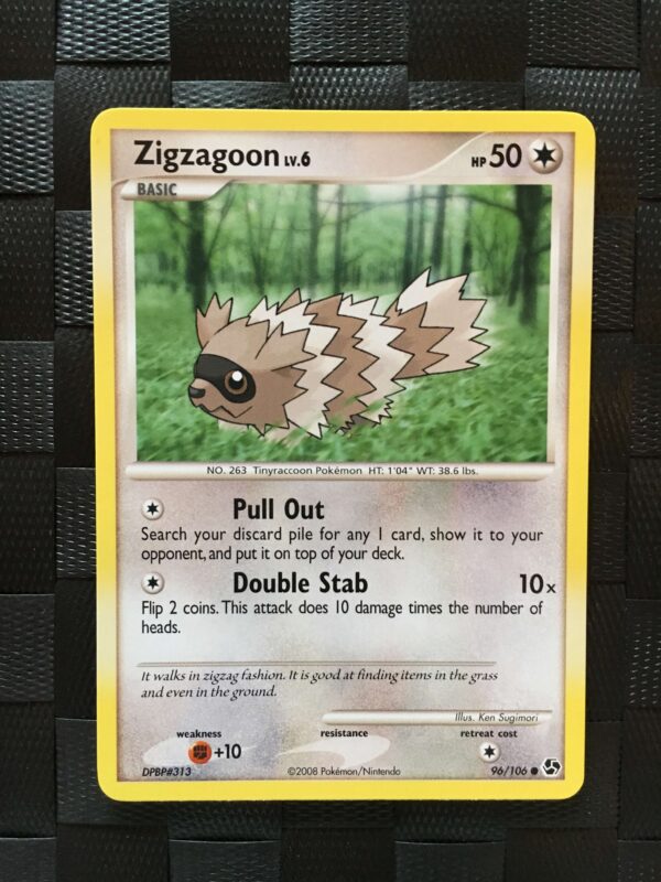 Zigzagoon Common Diamond & Pearl: Great Encounters