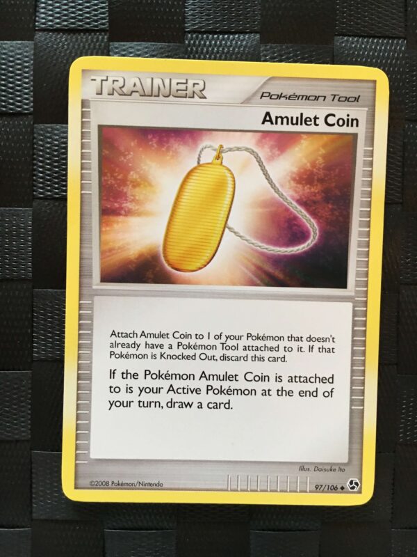 Amulet Coin Uncommon Trainer Diamond & Pearl: Great Encounters