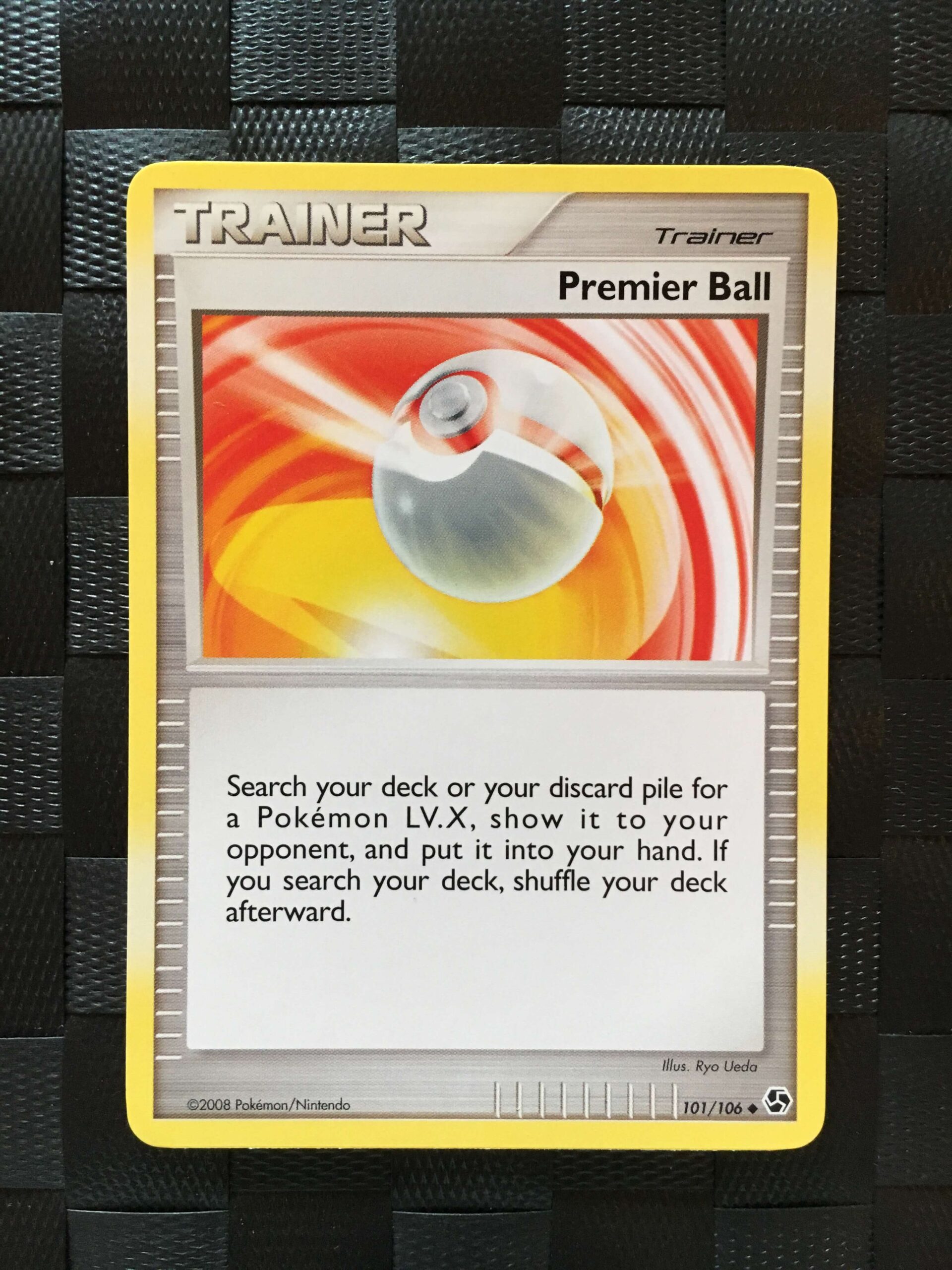Premier Ball Uncommon Trainer Diamond & Pearl: Great Encounters Premier Ball Uncommon Trainer Diamond & Pearl: Great Encounters