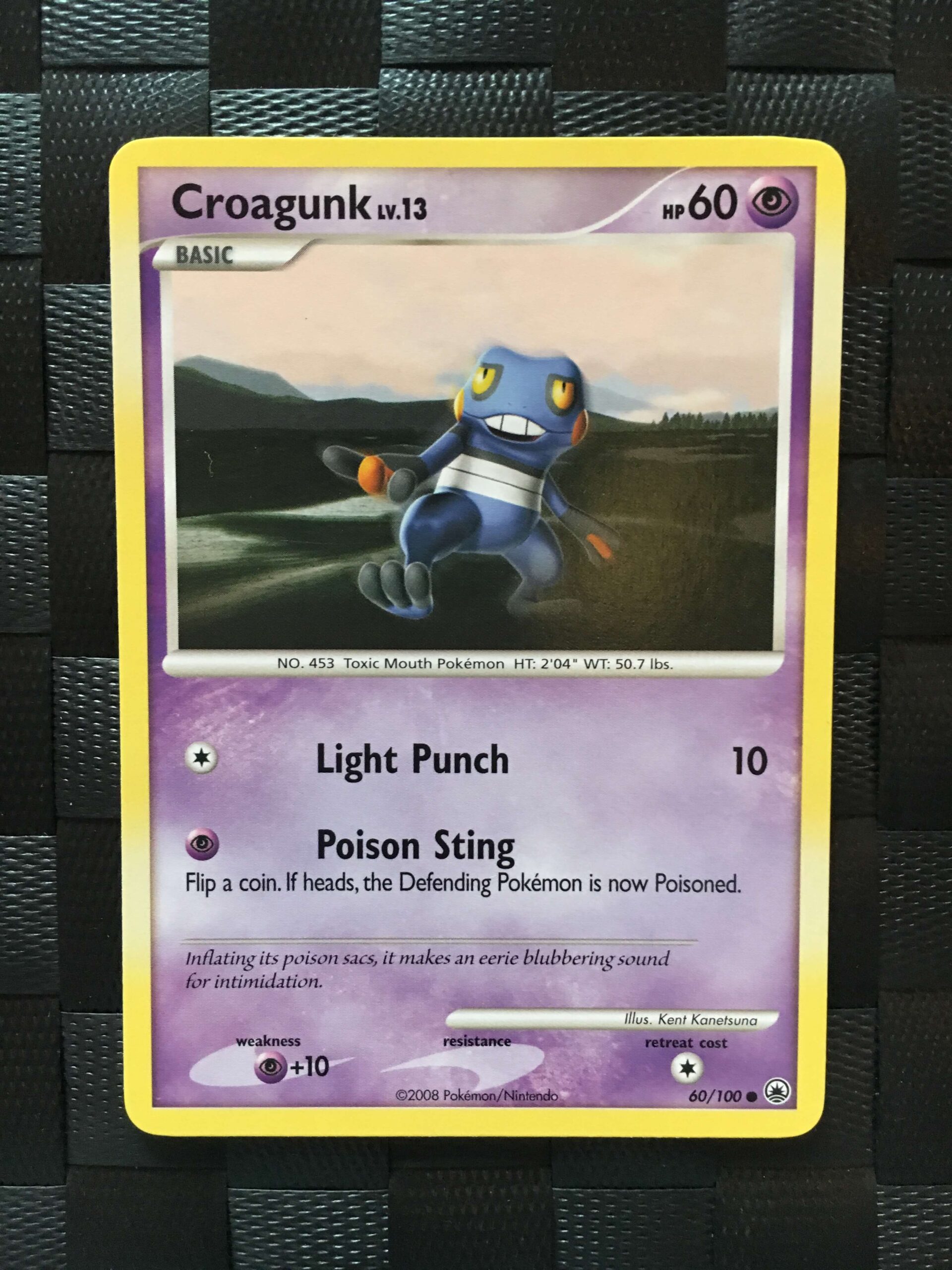Croagunk Common Diamond & Pearl: Majestic Dawn