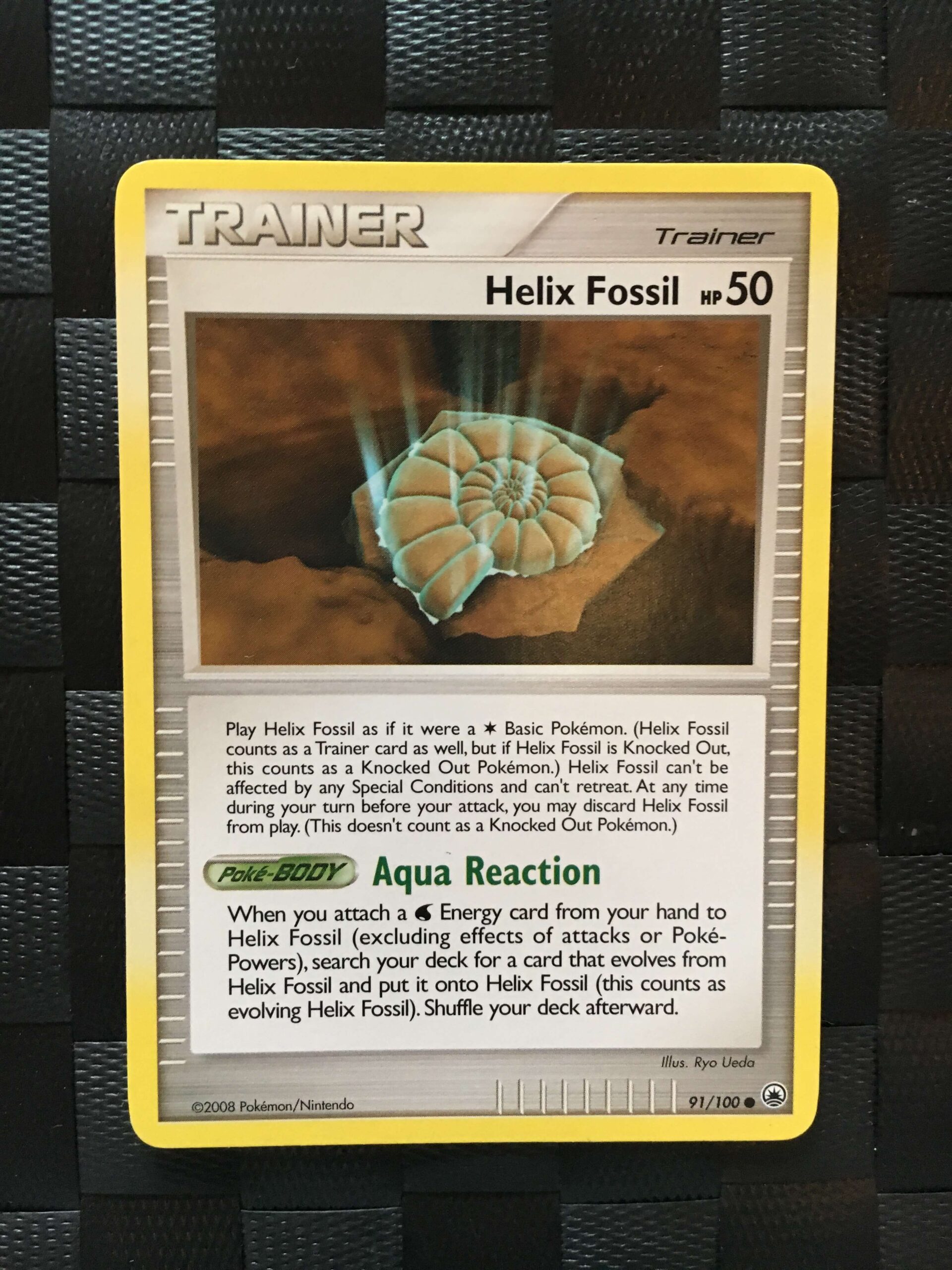 Helix Fossil Common #91/100 – Diamond & Pearl: Majestic Dawn