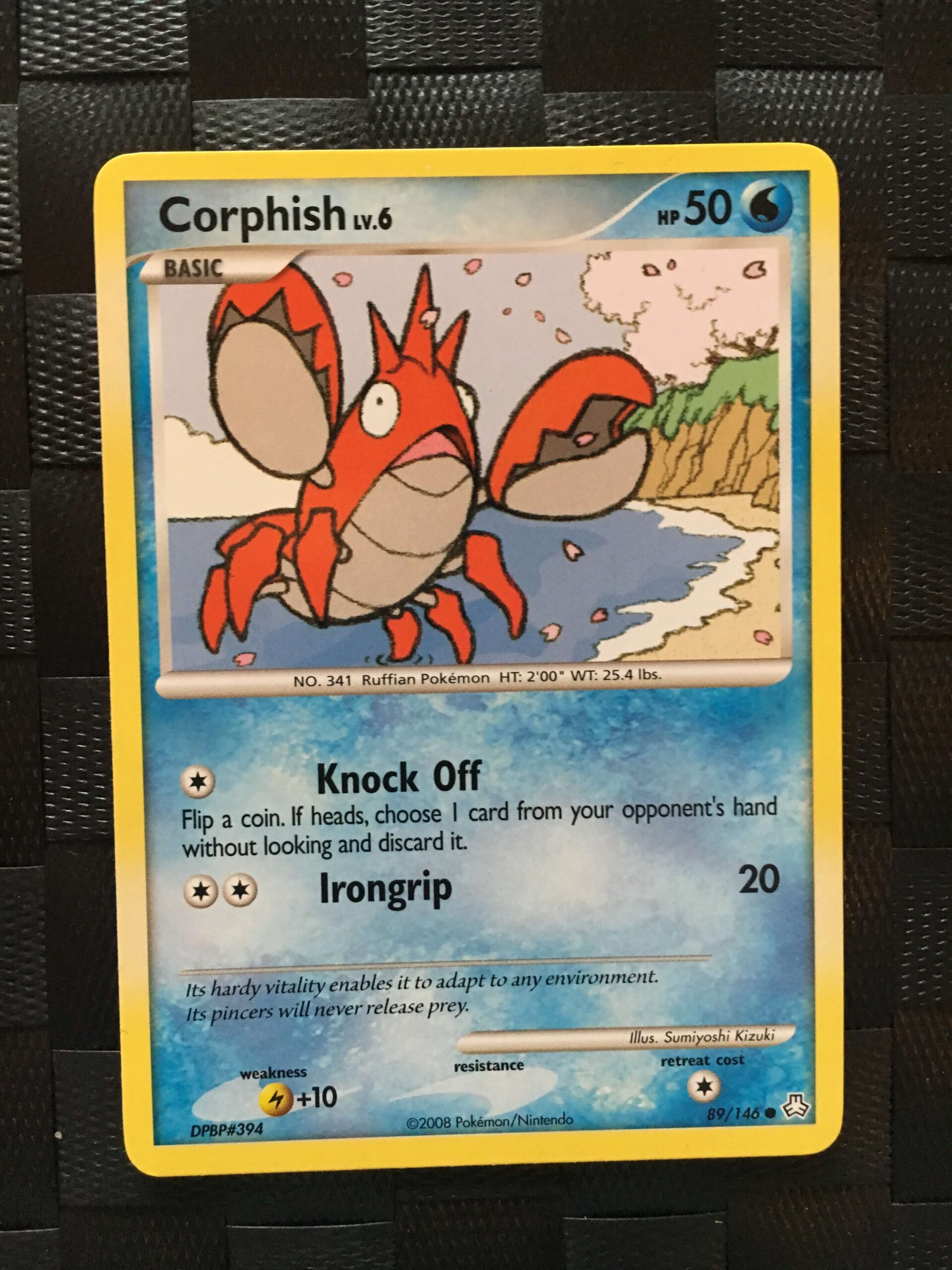Corphish Common Diamond & Pearl: Legends Awakened Corphish Common Diamond & Pearl: Legends Awakened