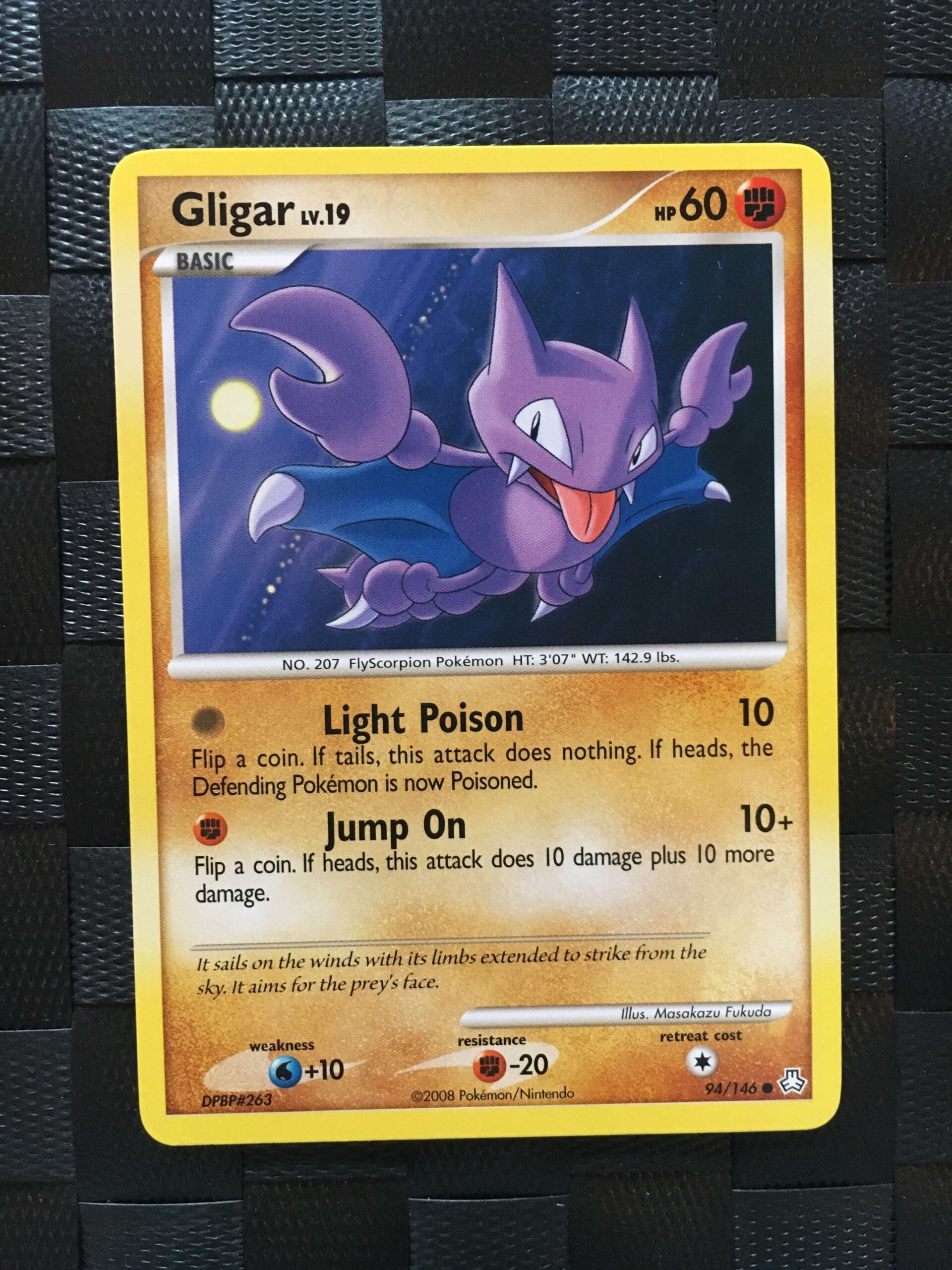Gligar Common Diamond & Pearl: Legends Awakened Gligar Common Diamond & Pearl: Legends Awakened