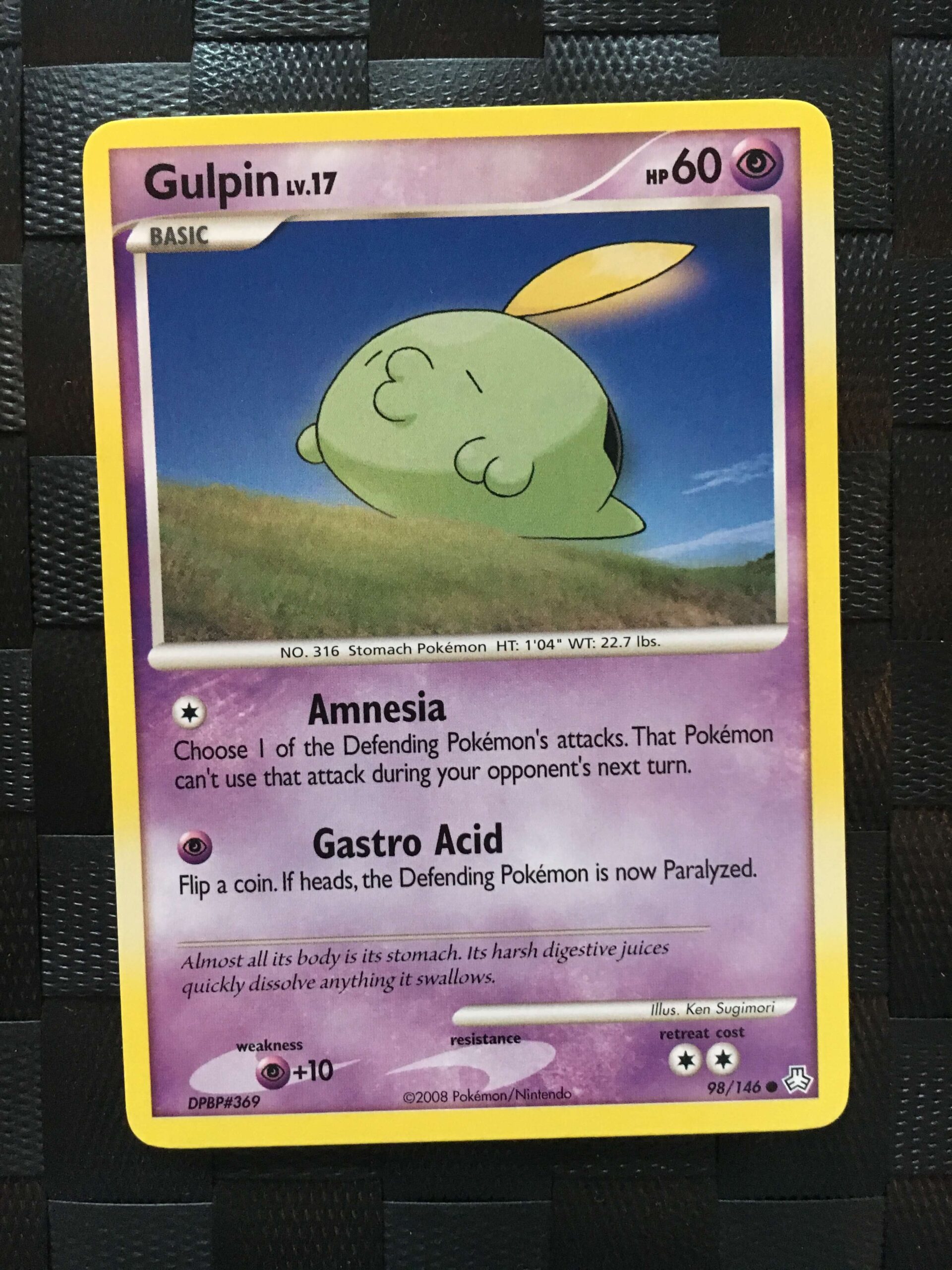 Gulpin Common Diamond & Pearl: Legends Awakened Gulpin Common Diamond & Pearl: Legends Awakened