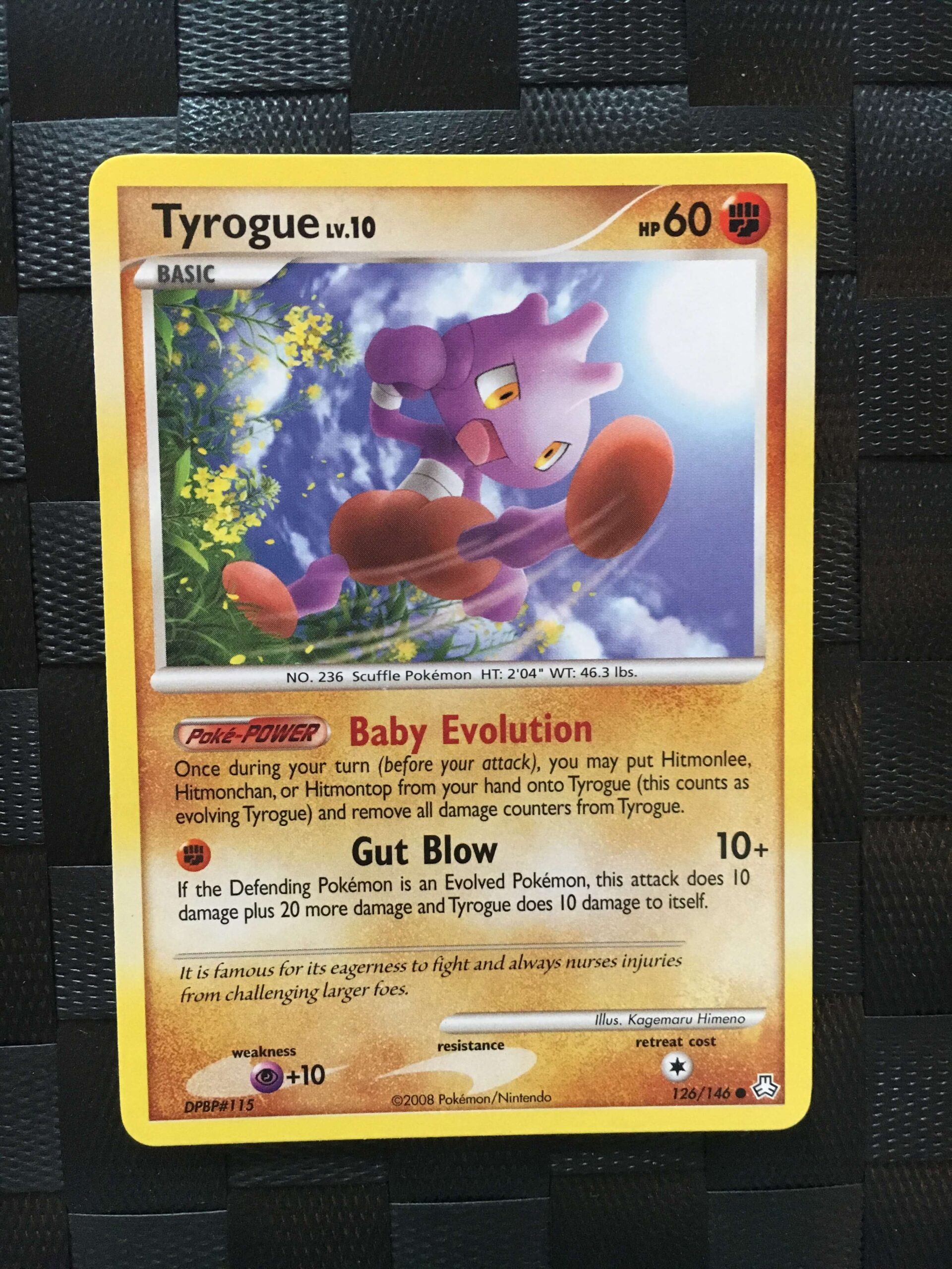 Tyrogue Common Diamond & Pearl: Legends Awakened Tyrogue Common Diamond & Pearl: Legends Awakened
