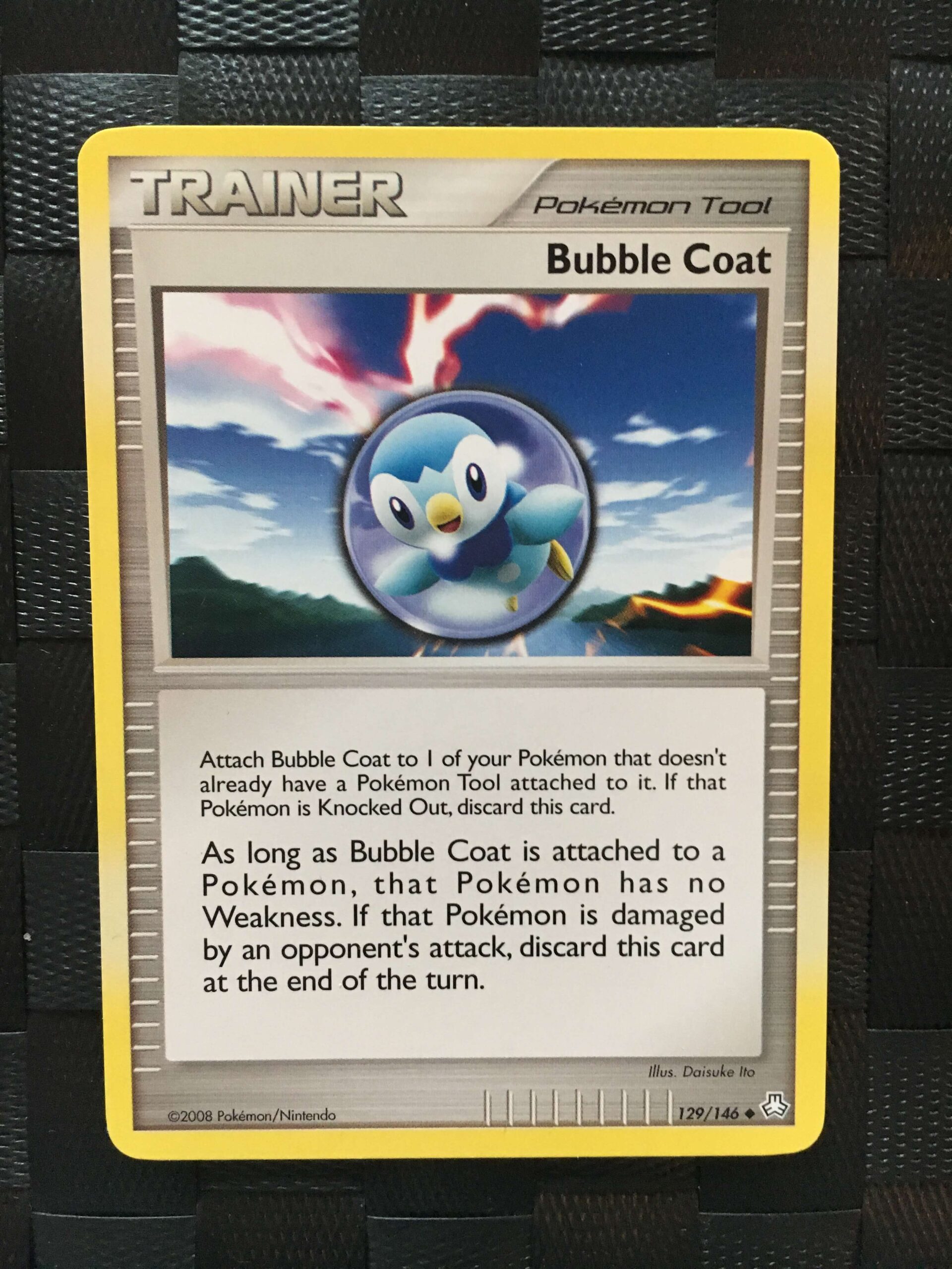 Bubble Coat Uncommon Trainer Diamond & Pearl: Legends Awakened Bubble Coat Uncommon Trainer Diamond & Pearl: Legends Awakened