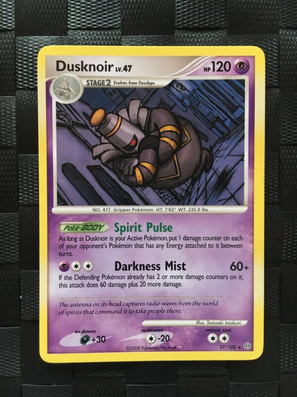 Dusknoir Rare Diamond & Pearl: Stormfront