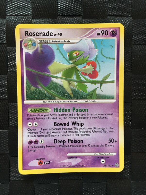 Roserade Rare Diamond & Pearl: Stormfront