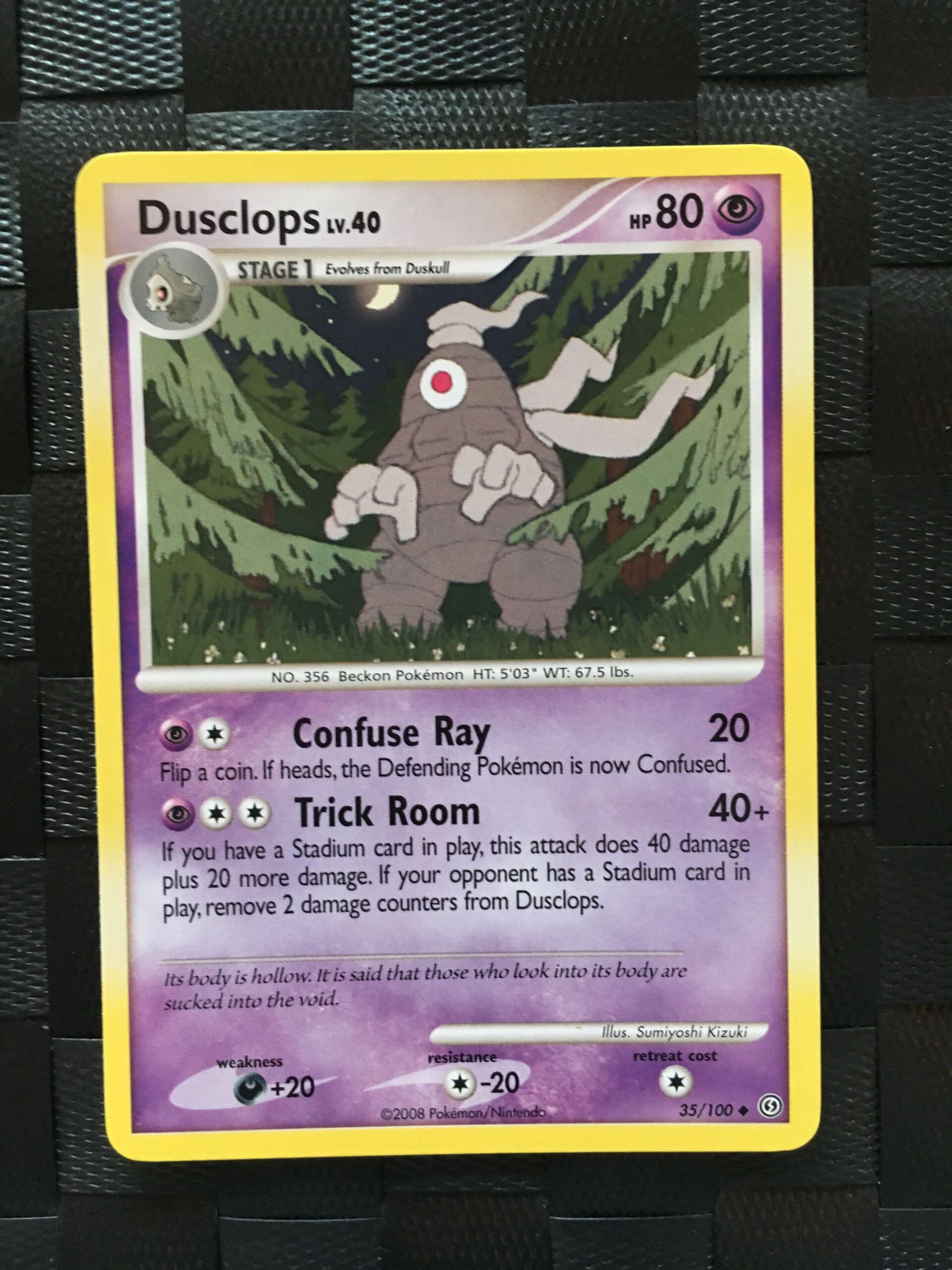 Dusclops Uncommon Diamond & Pearl: Stormfront 2 Dusclops Uncommon Diamond & Pearl: Stormfront 2