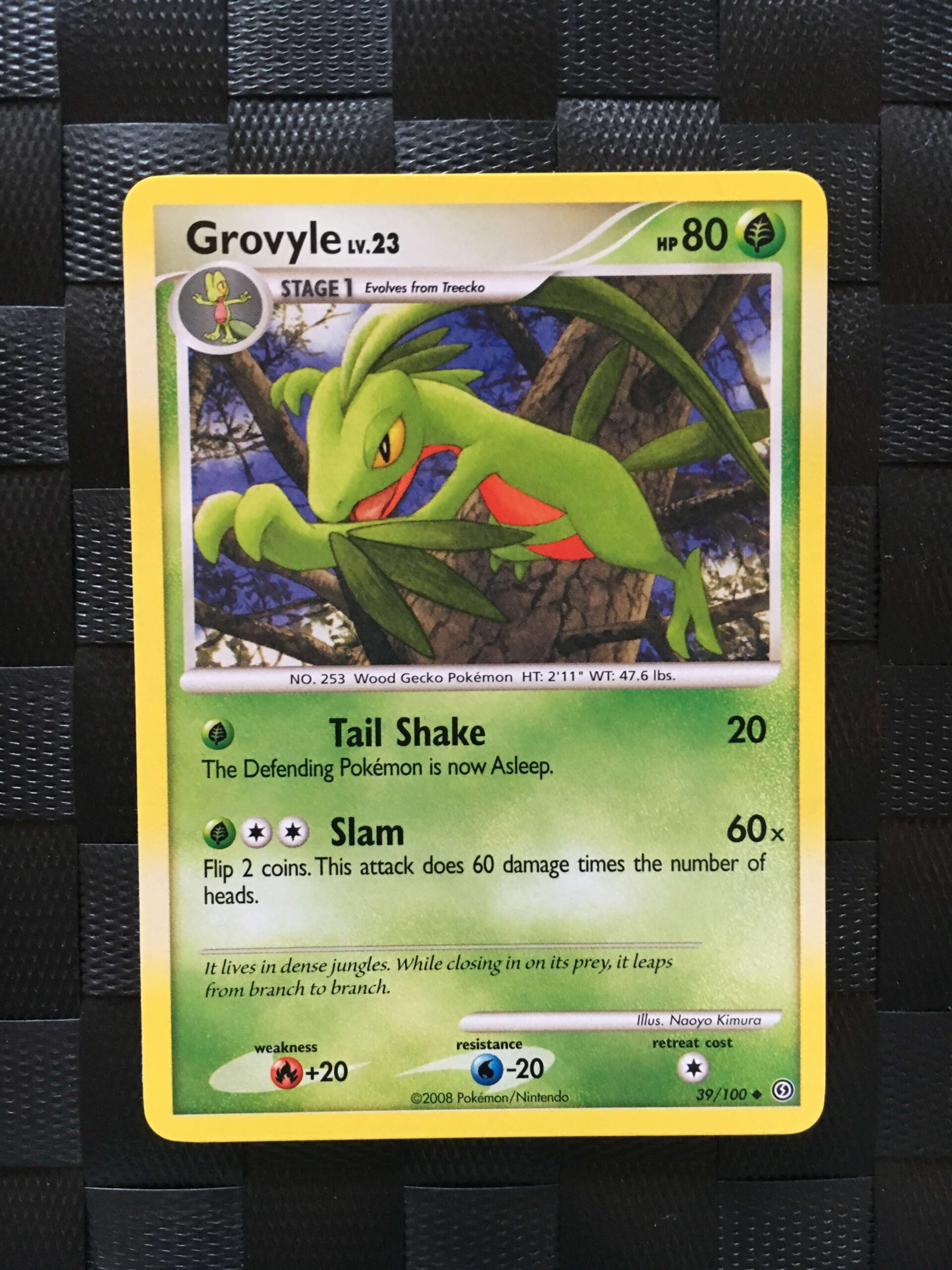 Grovyle Uncommon Diamond & Pearl: Stormfront Grovyle Uncommon Diamond & Pearl: Stormfront