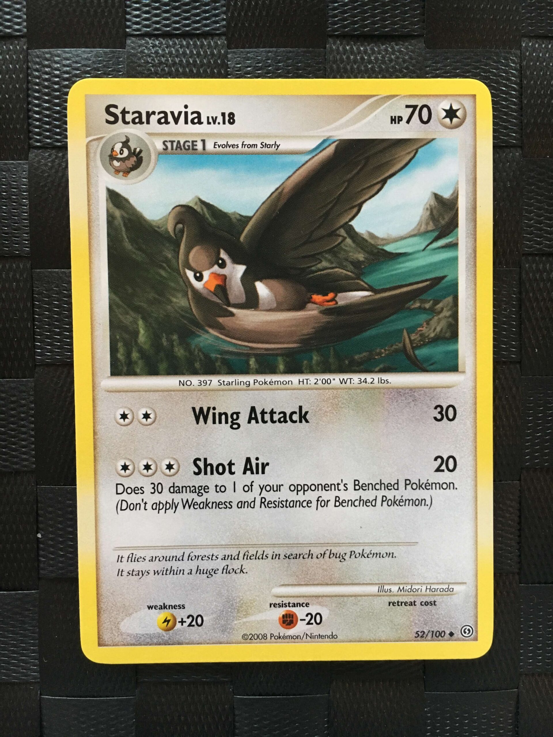 Staravia Uncommon Diamond & Pearl: Stormfront Staravia Uncommon Diamond & Pearl: Stormfront