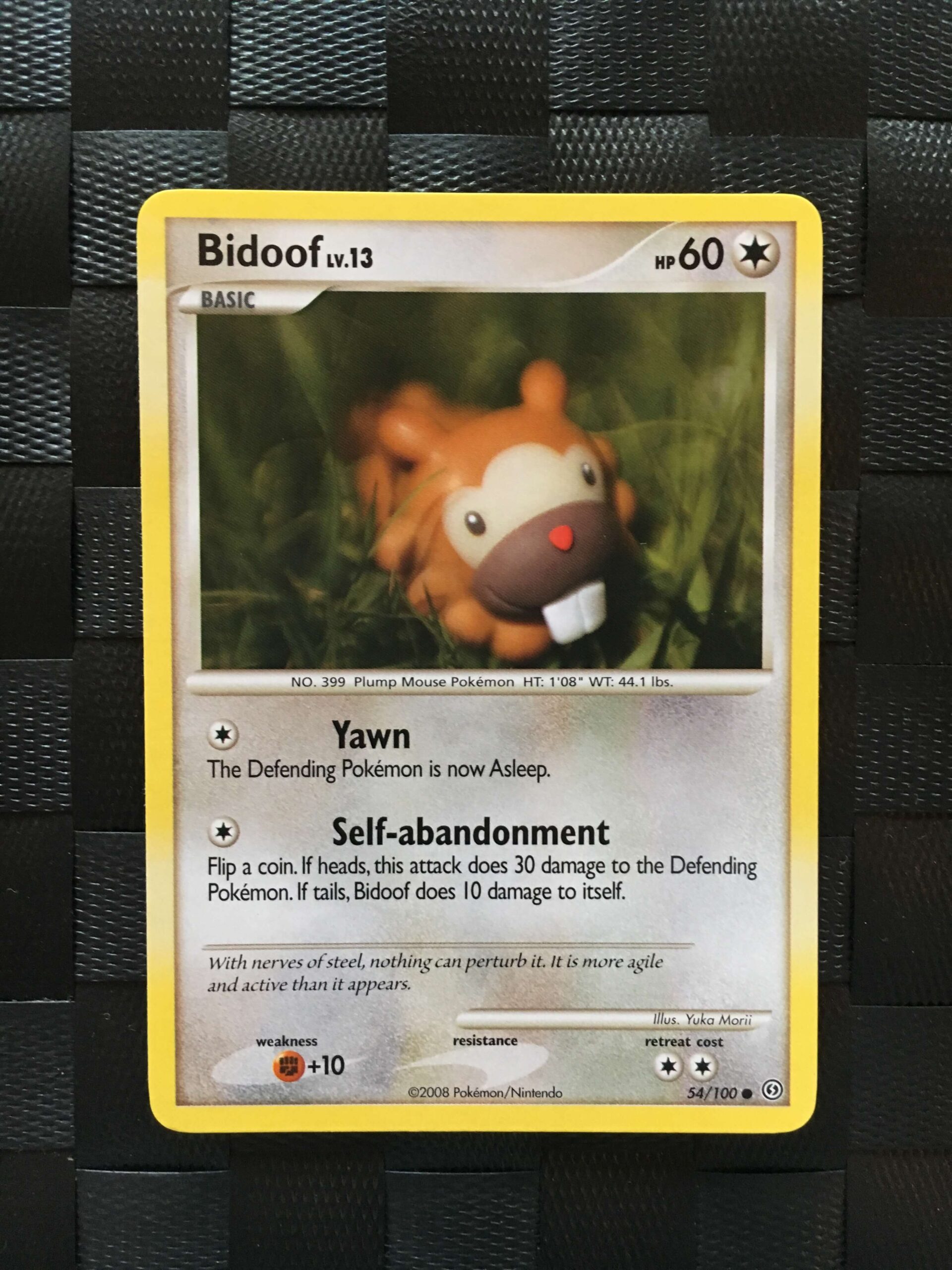 Bidoof Common Diamond & Pearl: Stormfront