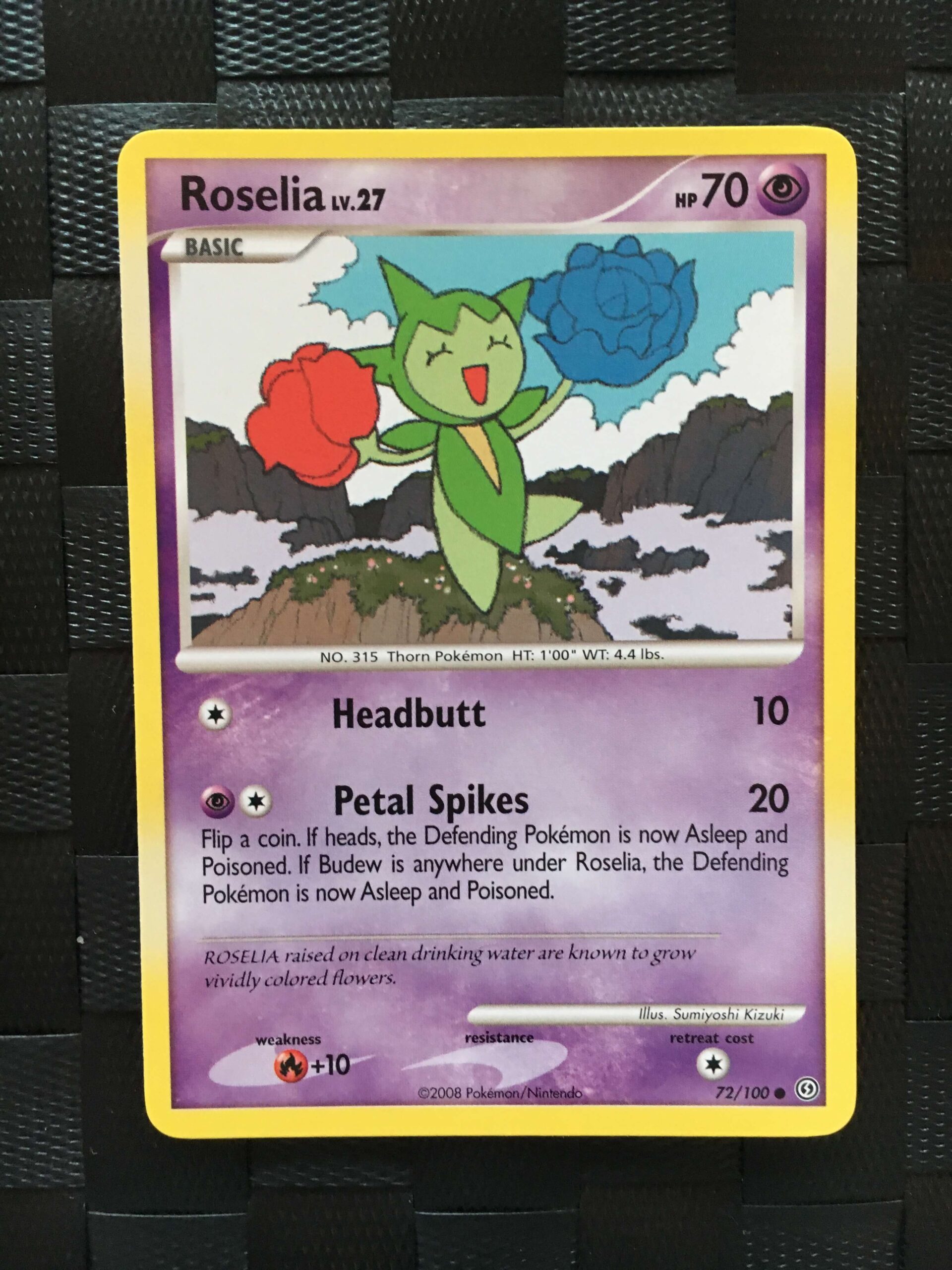 Roselia Common Diamond & Pearl: Stormfront Roselia Common Diamond & Pearl: Stormfront
