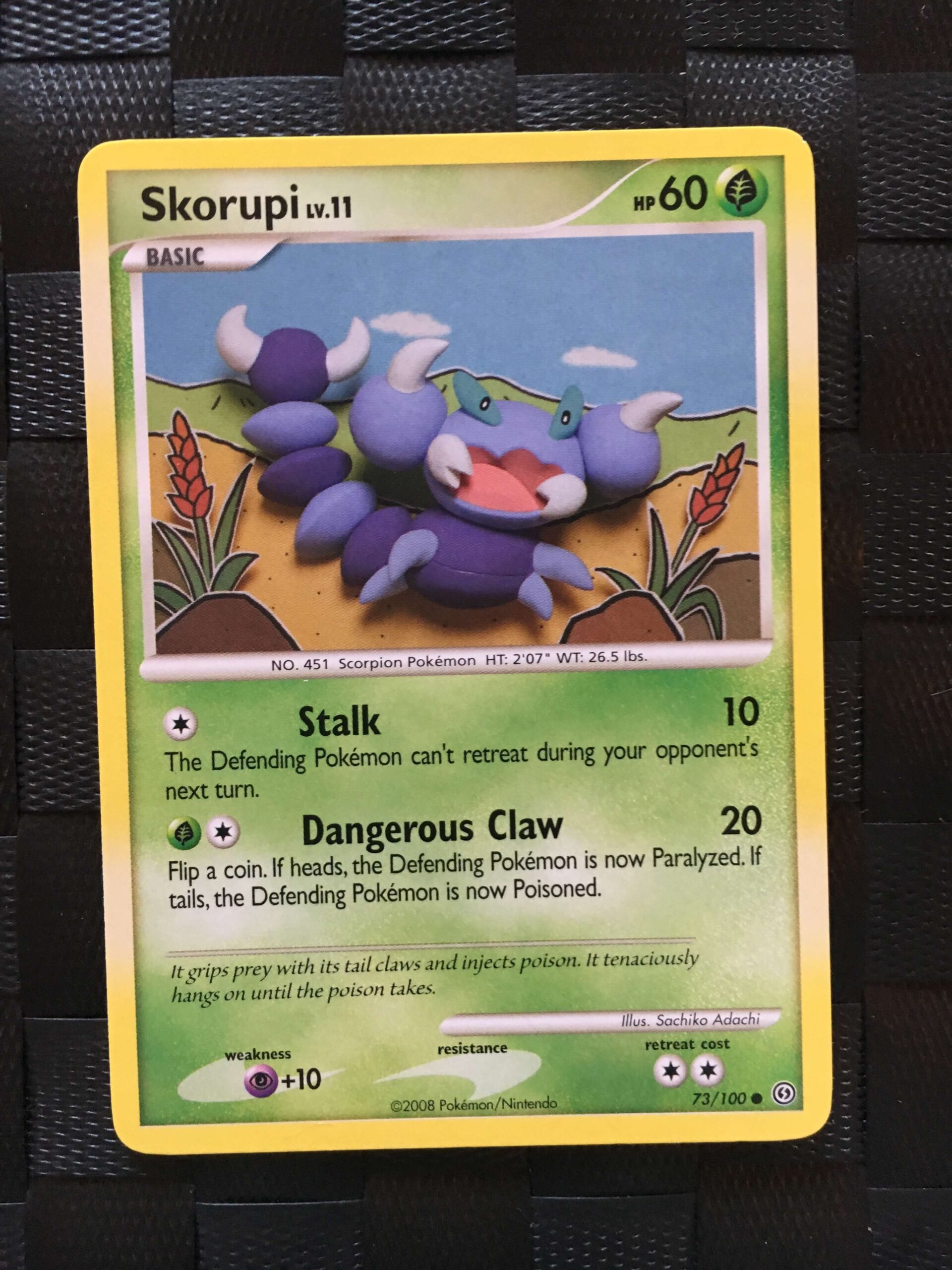 Skorupi Common Diamond & Pearl: Stormfront
