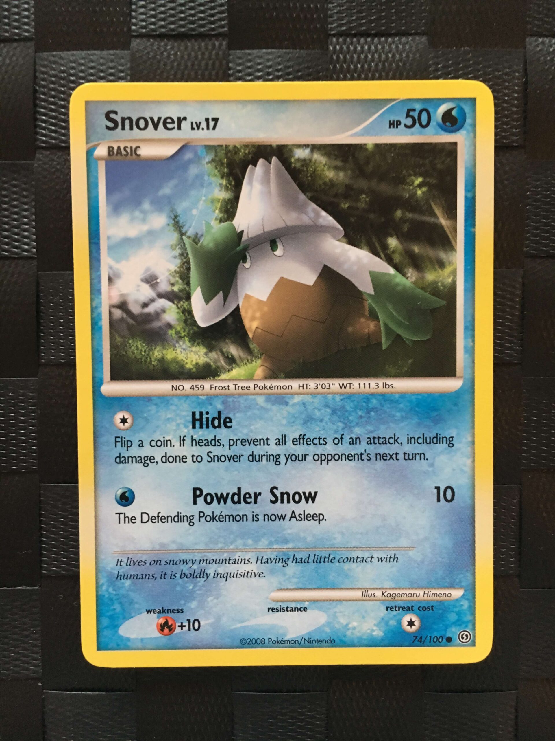 Snover Common Diamond & Pearl: Stormfront Snover Common Diamond & Pearl: Stormfront