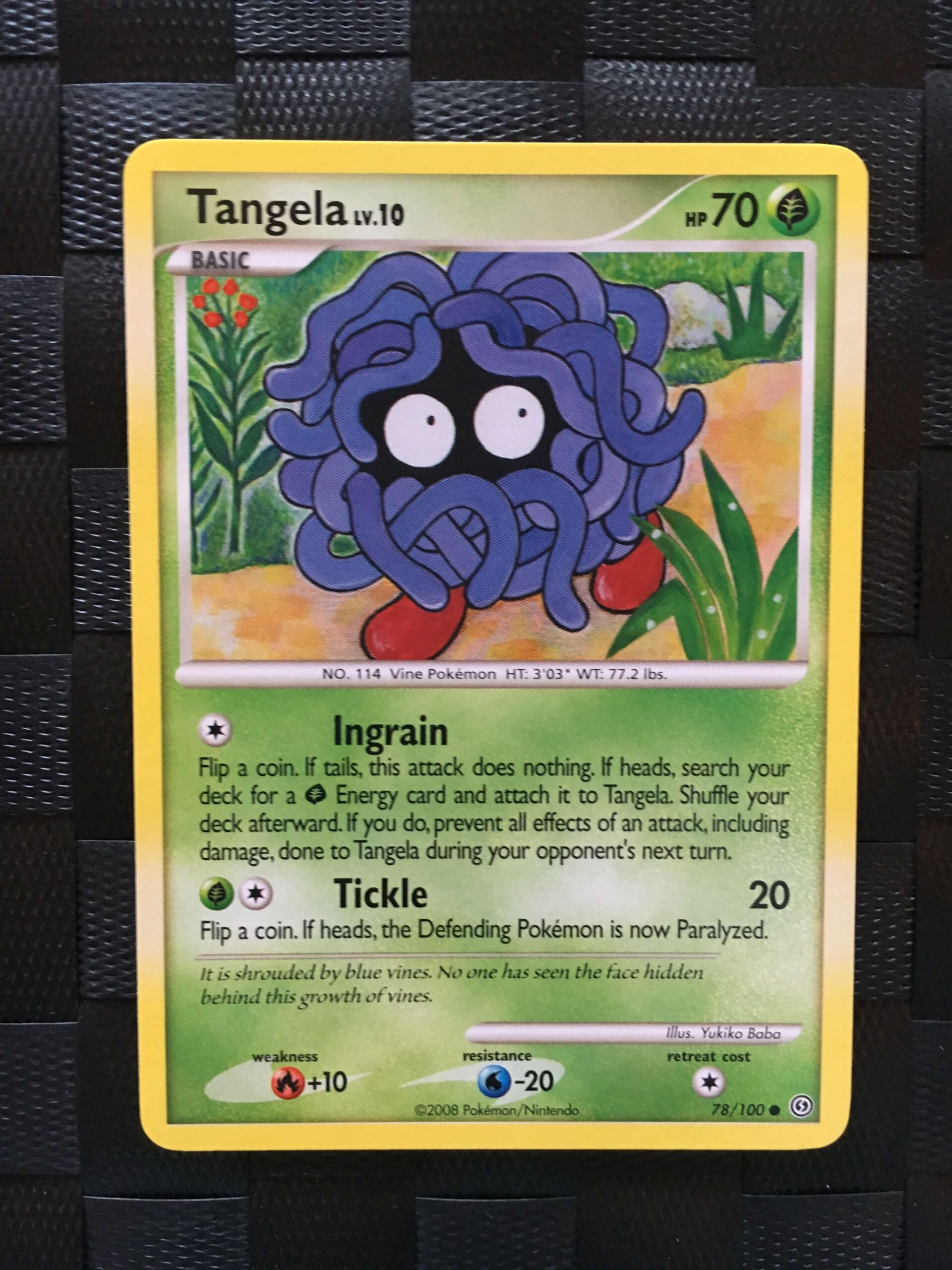 Tangela Common Diamond & Pearl: Stormfront
