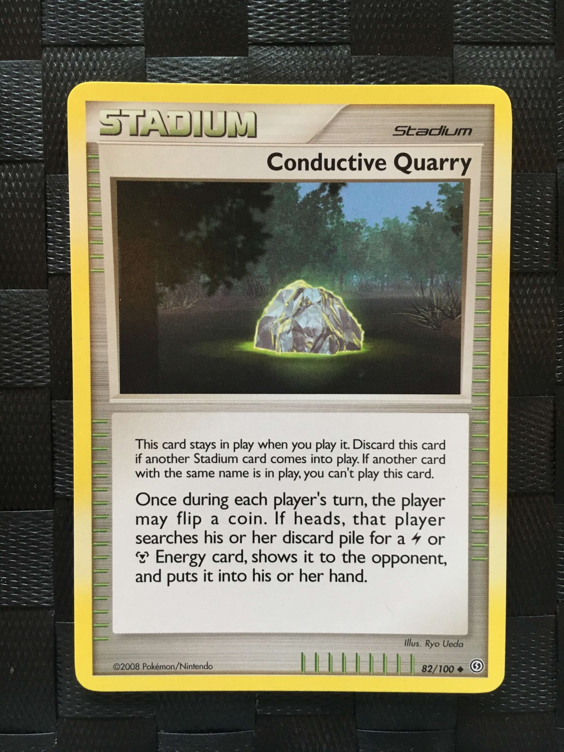 Conductive Quarry Uncommon Trainer Diamond & Pearl: Stormfront Conductive Quarry Uncommon Trainer Diamond & Pearl: Stormfront