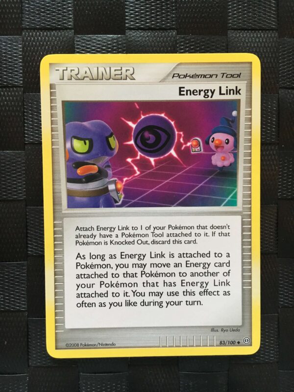 Energy Link Uncommon Trainer Diamond & Pearl: Stormfront