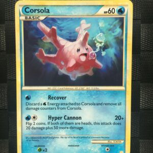 Corsola Uncommon Heart Gold Soul Silver