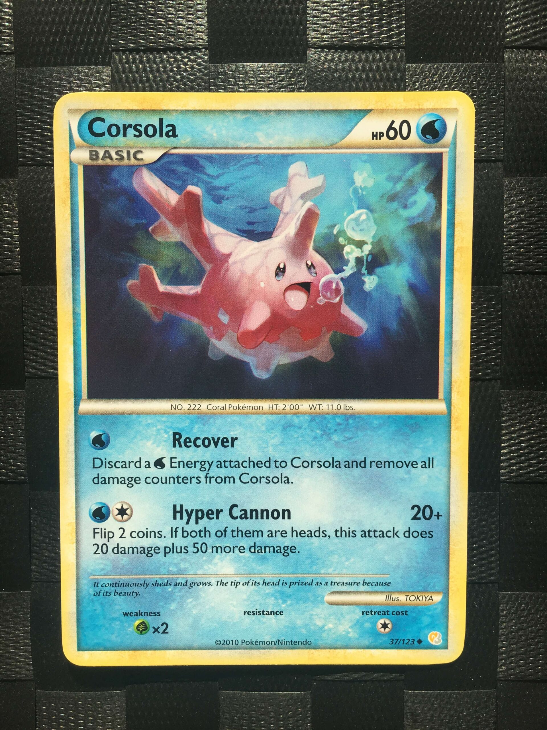 Corsola Uncommon Heart Gold Soul Silver