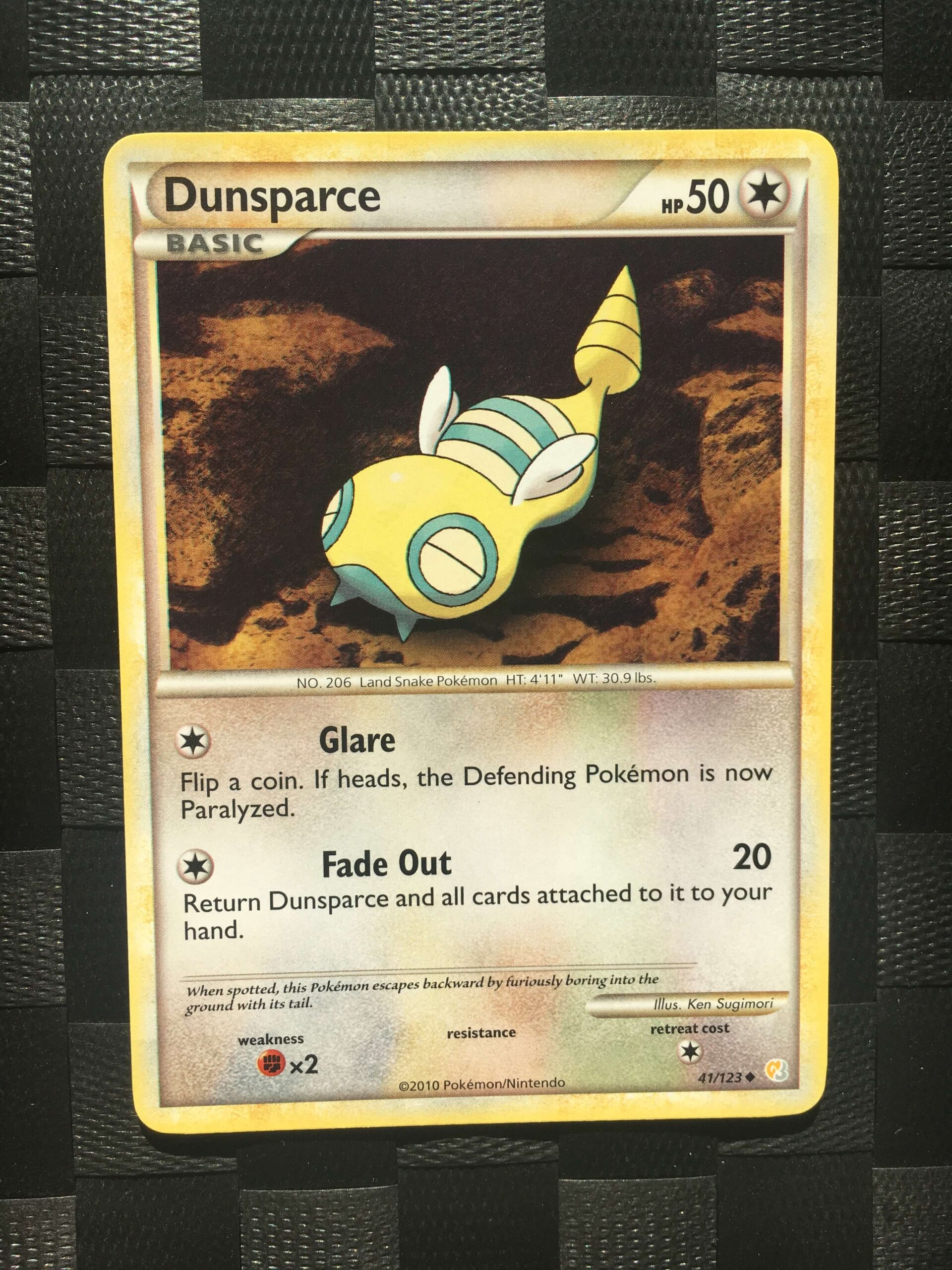 Dunsparce Uncommon Heart Gold Soul Silver Dunsparce Uncommon Heart Gold Soul Silver