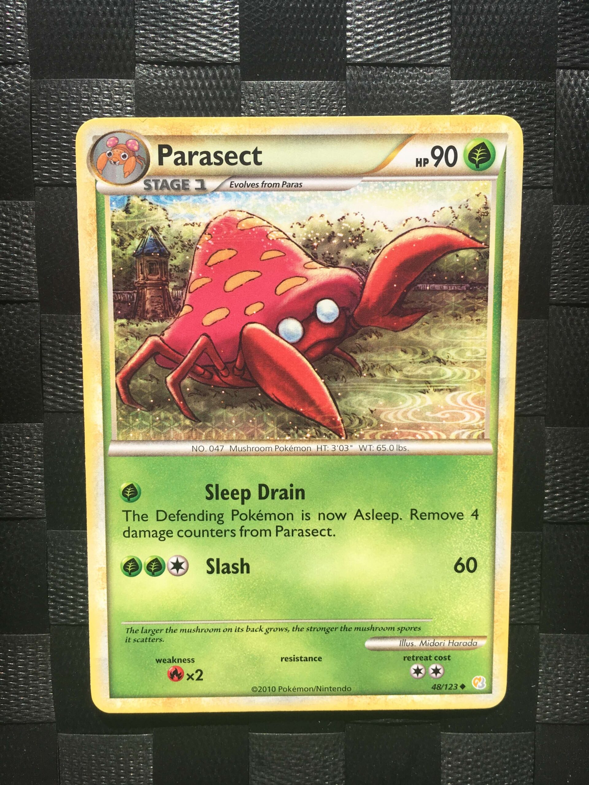 Parasect Uncommon Heart Gold Soul Silver Parasect Uncommon Heart Gold Soul Silver